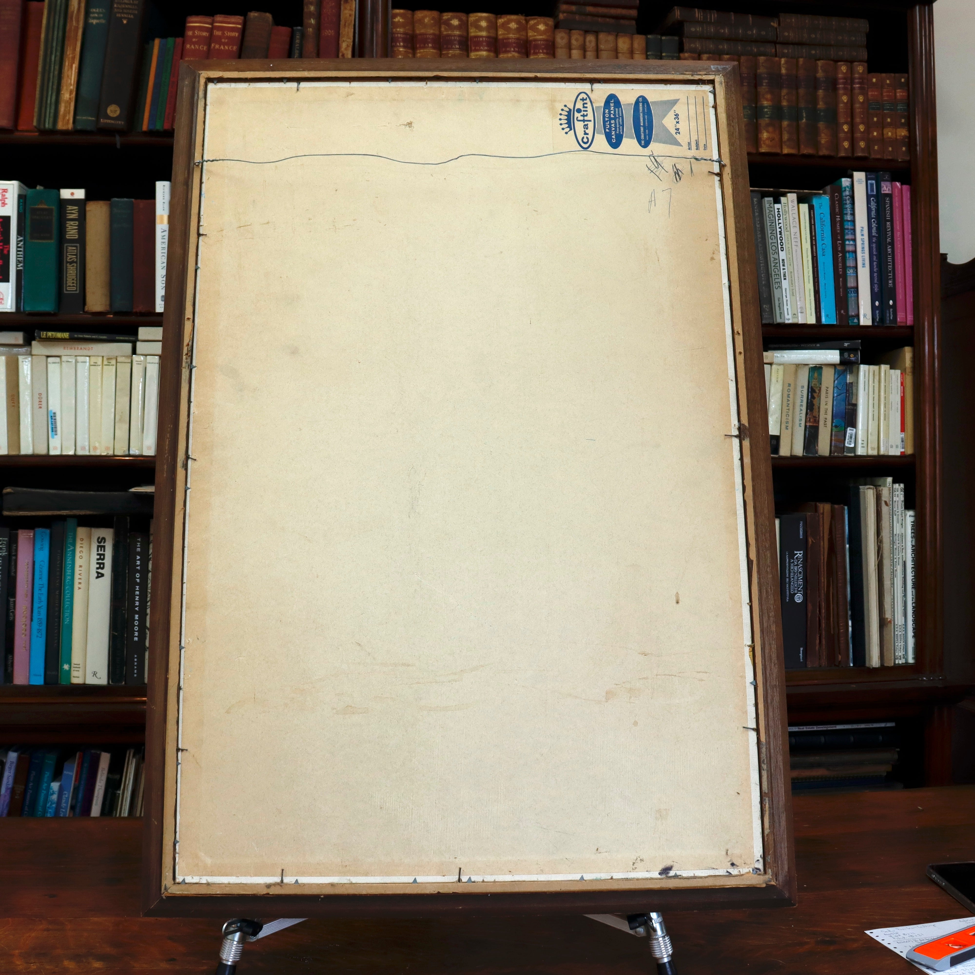 AW933: Don Roberto Teddy Roosevelt Rough Rider WPA Mural Study