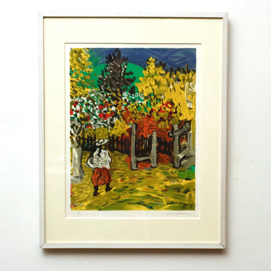 Sacha Moldovan "Garden Gate" Lithograph | Work of Man