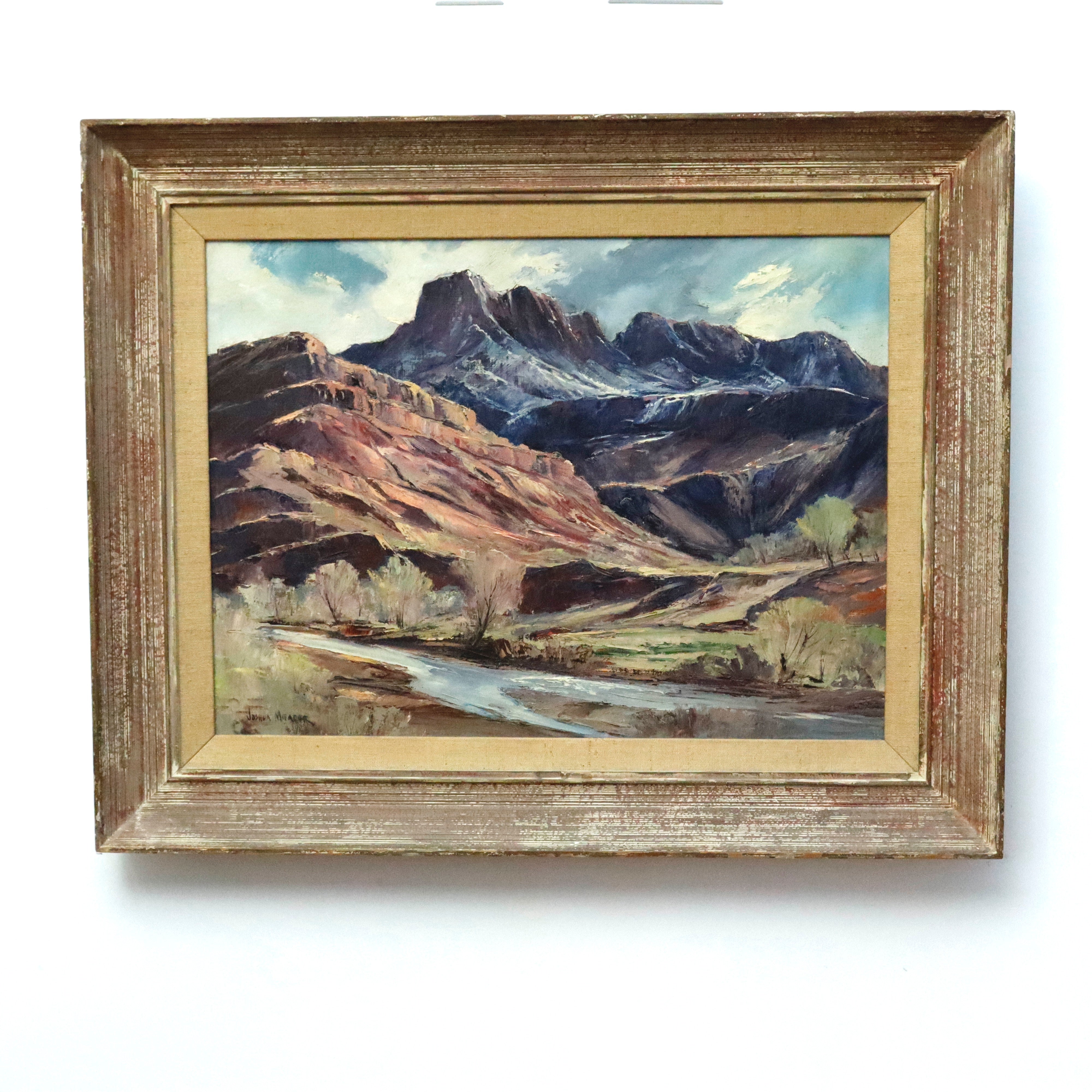 Joshua Meador Constants Oil on Canvas Landscape Painting | Work of Man