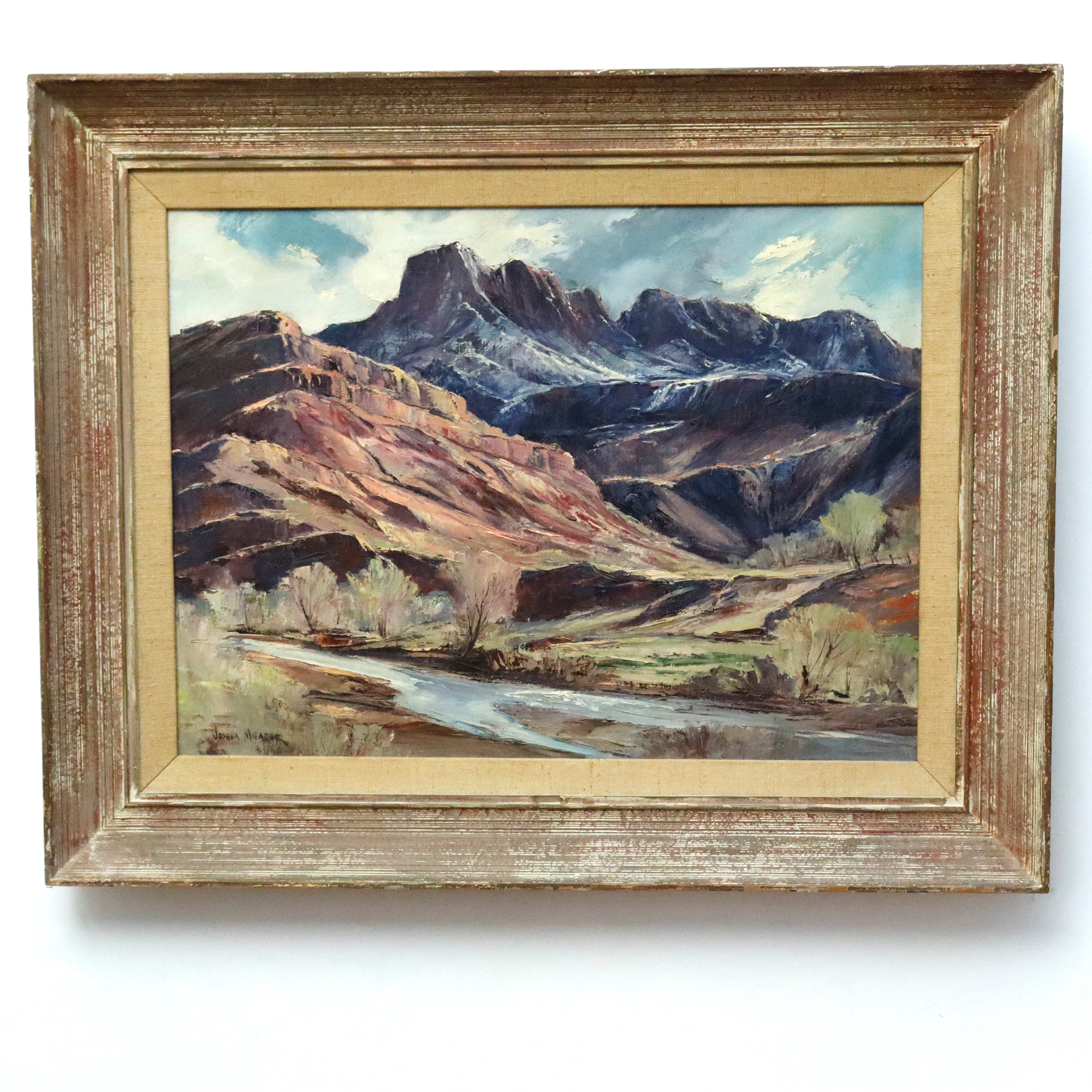 AW078: Joshua Meador Constants Oil on Canvas California Landscape Painting