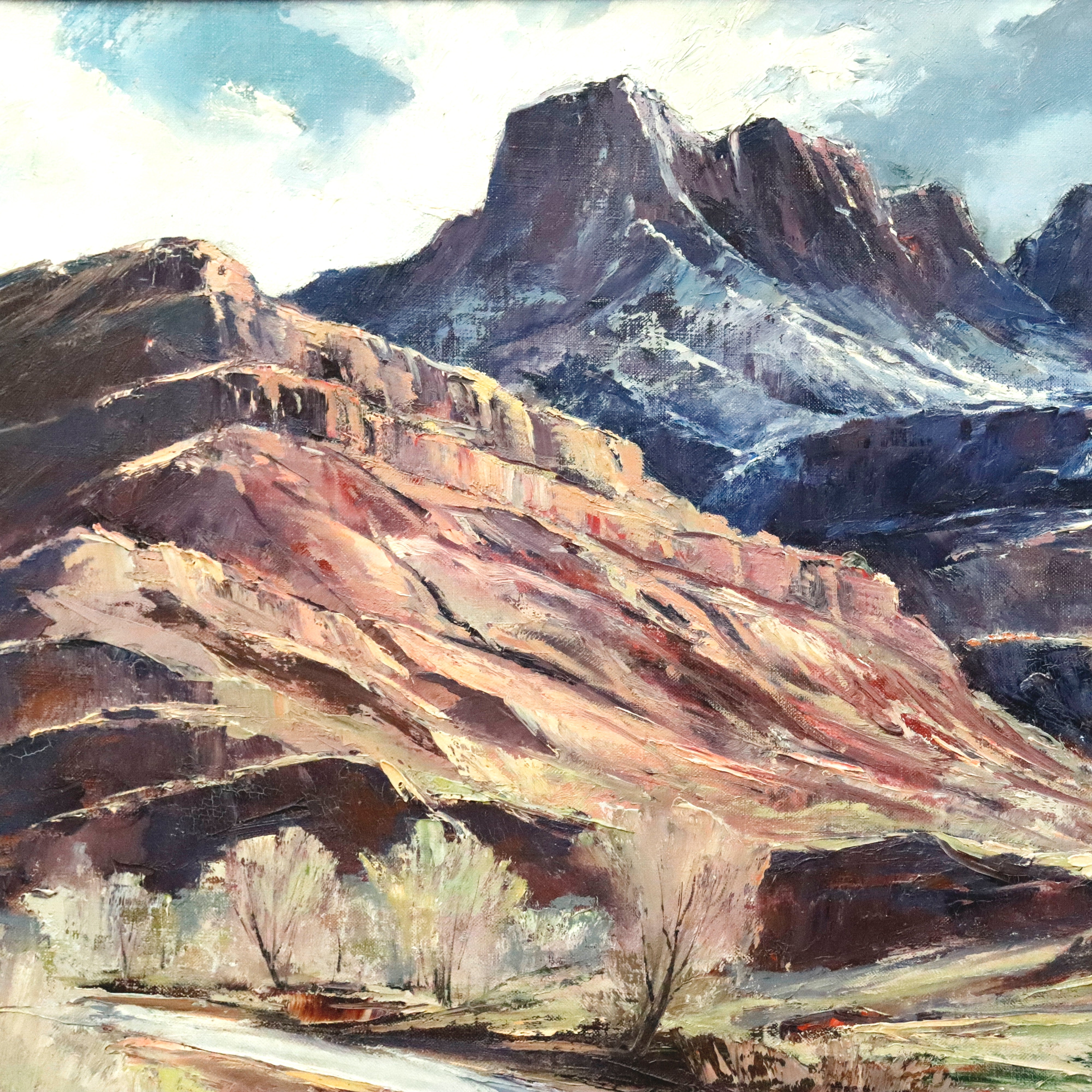 AW078: Joshua Meador Constants Oil on Canvas California Landscape Painting