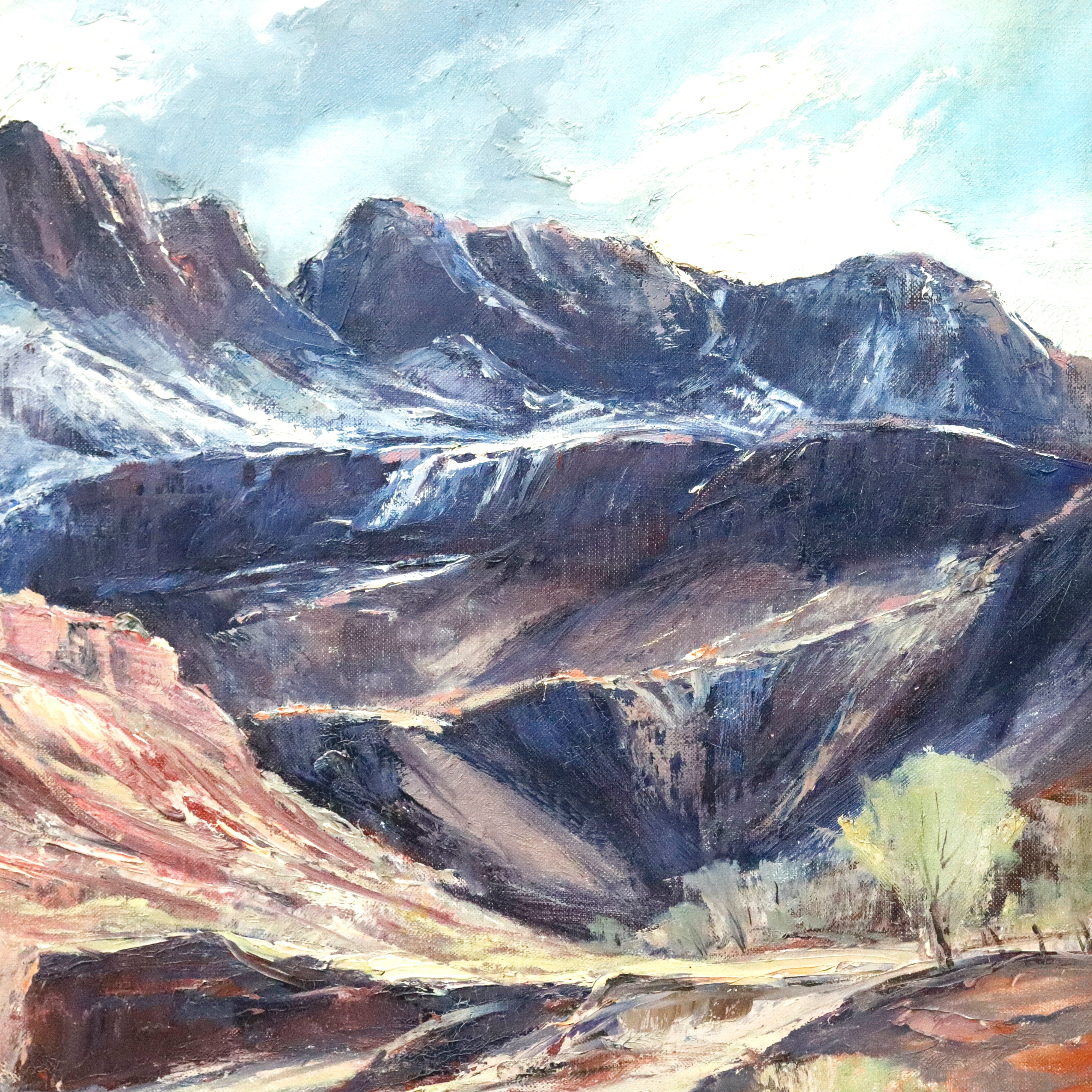 AW078: Joshua Meador Constants Oil on Canvas California Landscape Painting