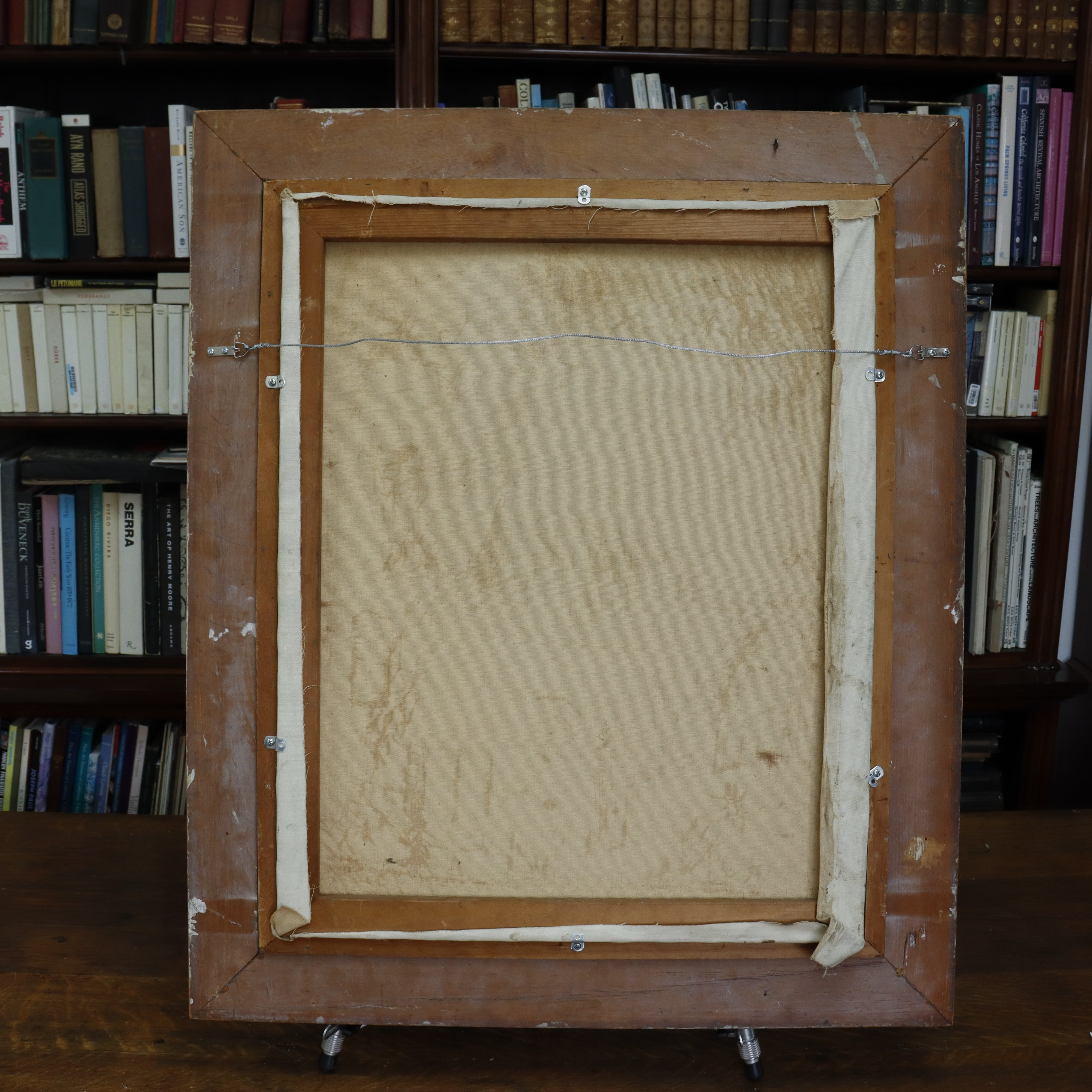 AW944: Samuel Thal WPA Ashcan American Regionalist Industrial Oil on Canvas Painting