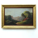 Hudson River American School River Landscape Oil on Canvas Mid 19th Century | Work of Man