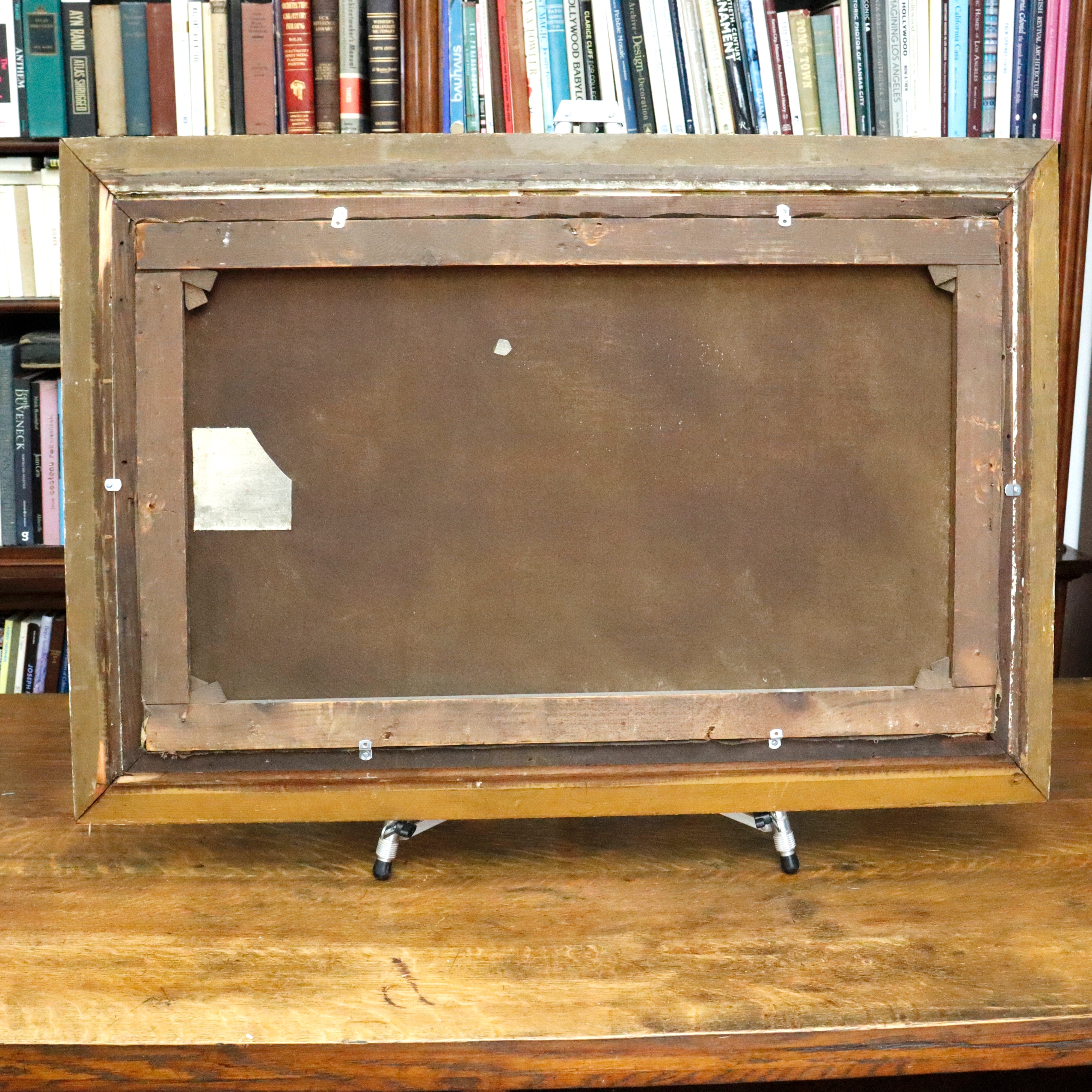 AW086: Hudson River American School River Landscape Oil on Canvas Painting Mid 19th Century