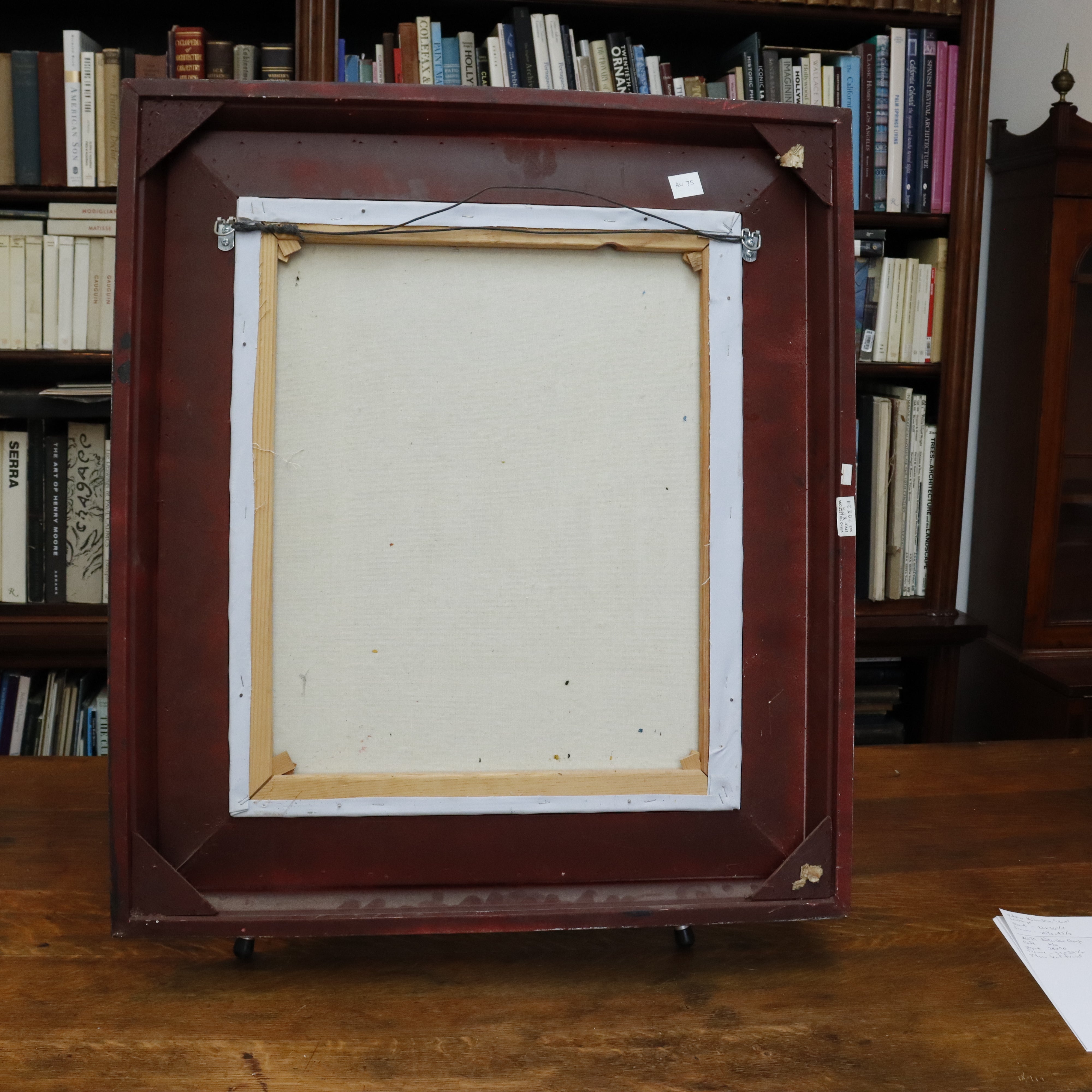 AW075:  After Vincent Van Gogh's 1888 "Cafe Terrace at Night" Oil on Canvas Painting