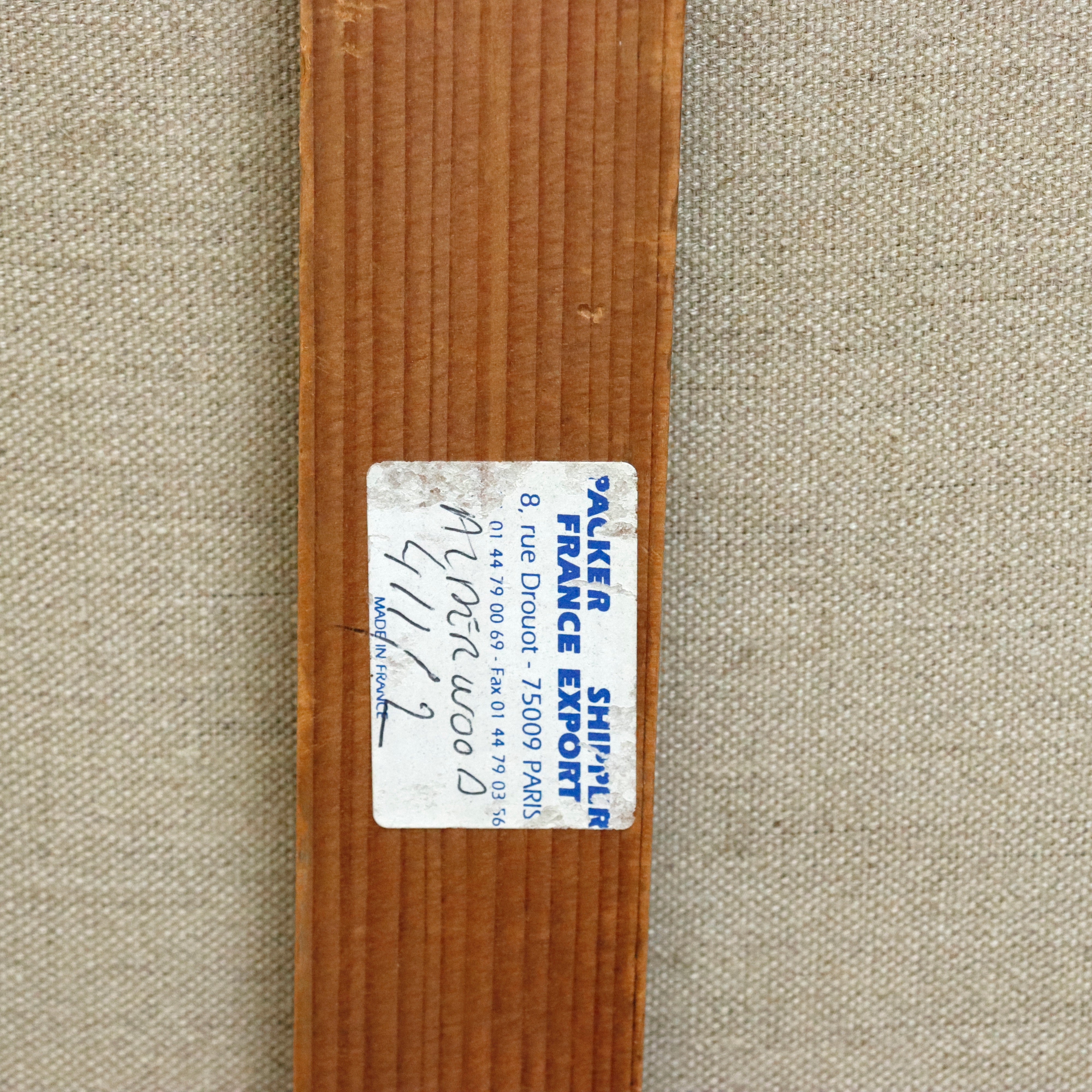 AW268: Alfred Marie Le Petit Trees in a Landscape Oil on Canvas Painting