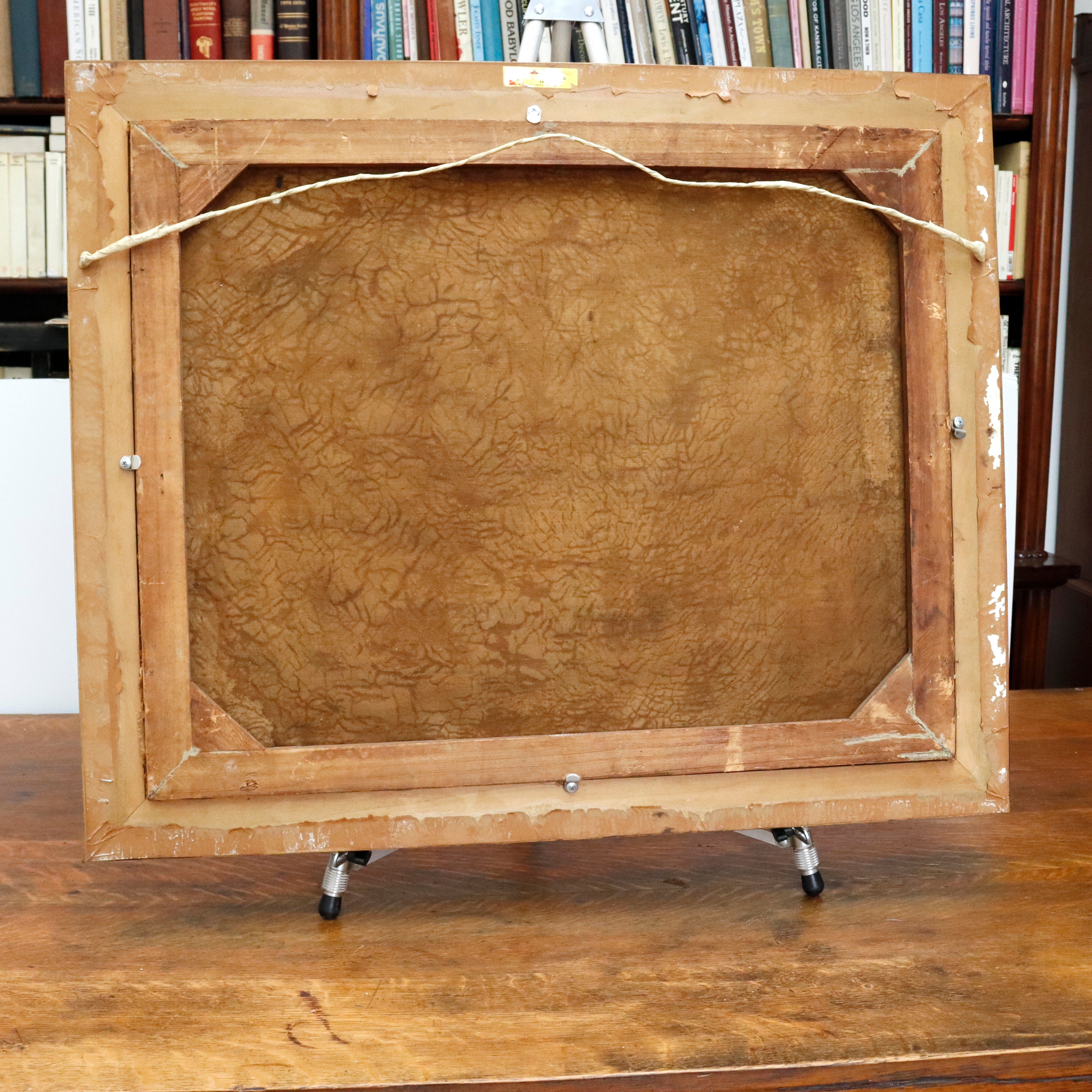 AW044: Alberto Lobos Aranquiz Chilean Artist Oil on Canvas Landscape Painting