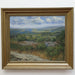 M E Evans Figure in Landscape Oil on Canvas Early 20th Century | Work of Man