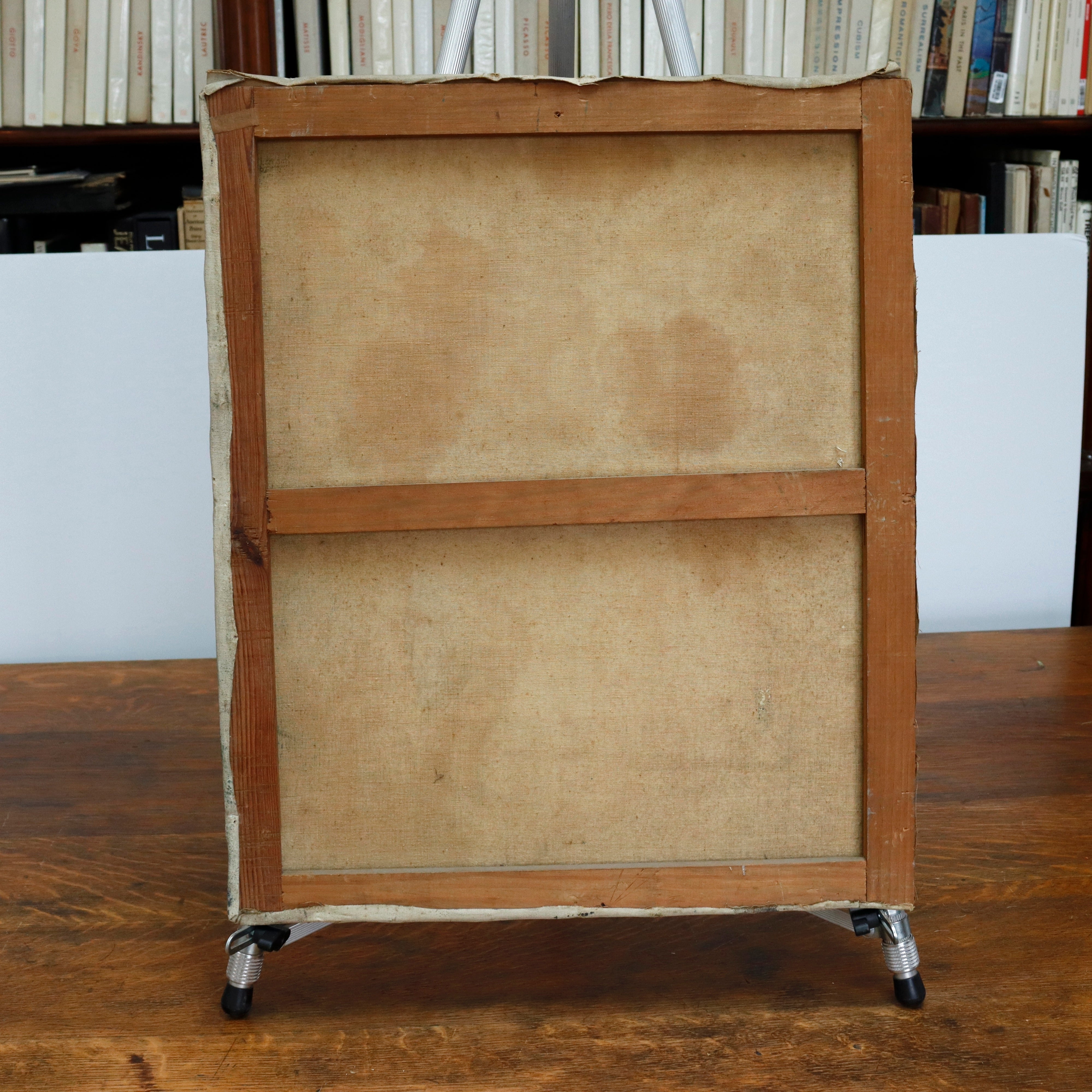 AW952: Modernist French Floral Still Life Oil on Canvas Painting