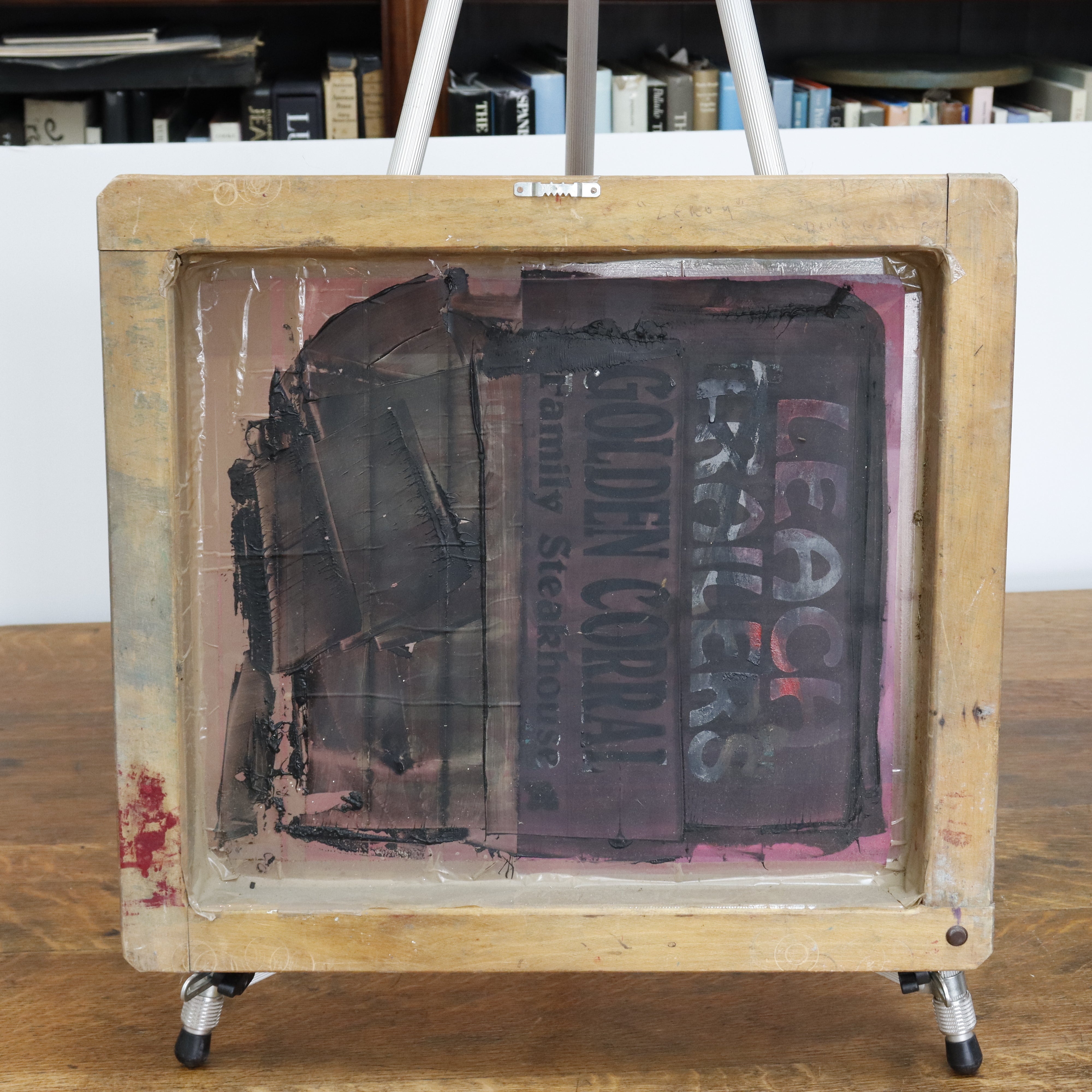 AW953: David Gant "Leroy" Portrait of a Dog Mixed Media