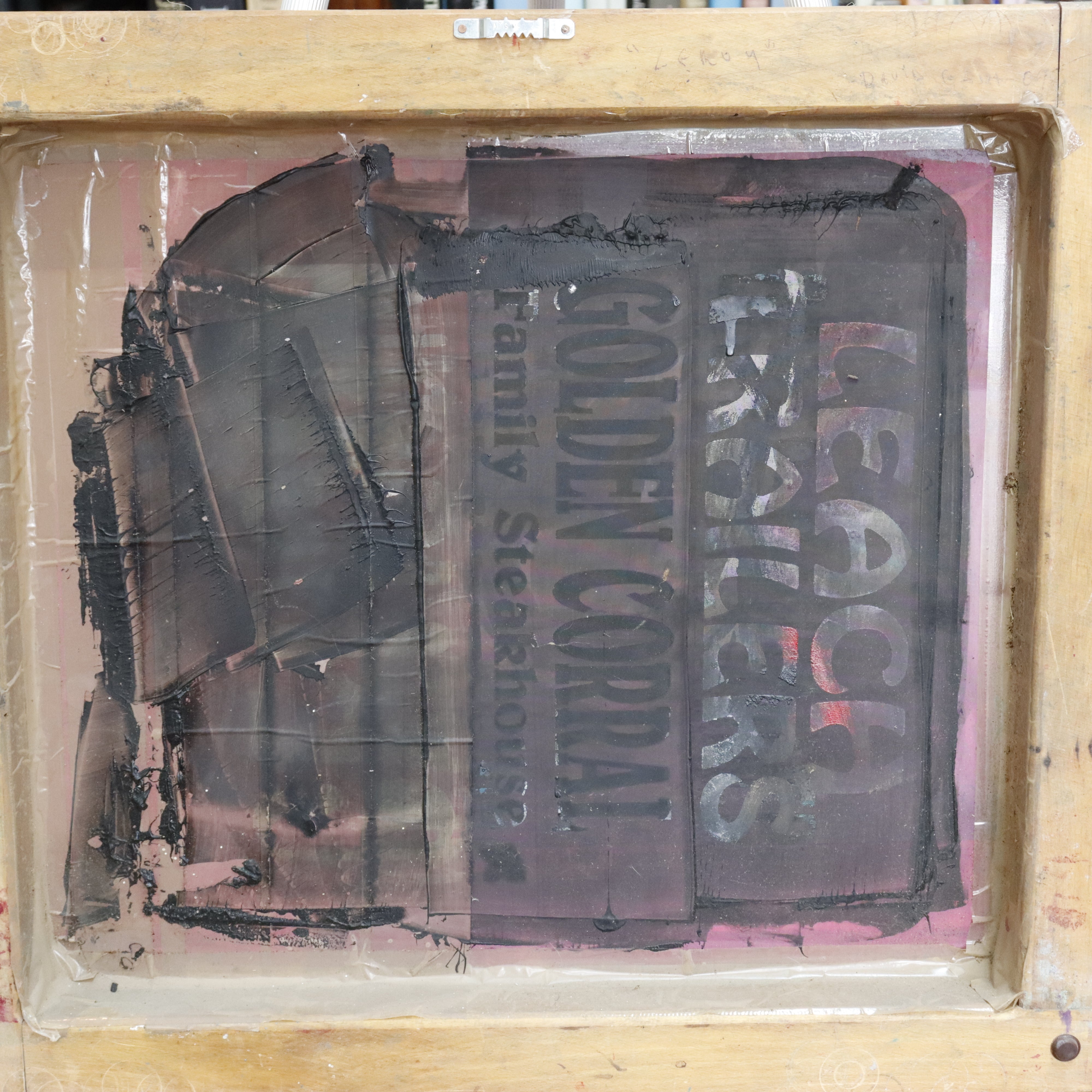 AW953: David Gant "Leroy" Portrait of a Dog Mixed Media