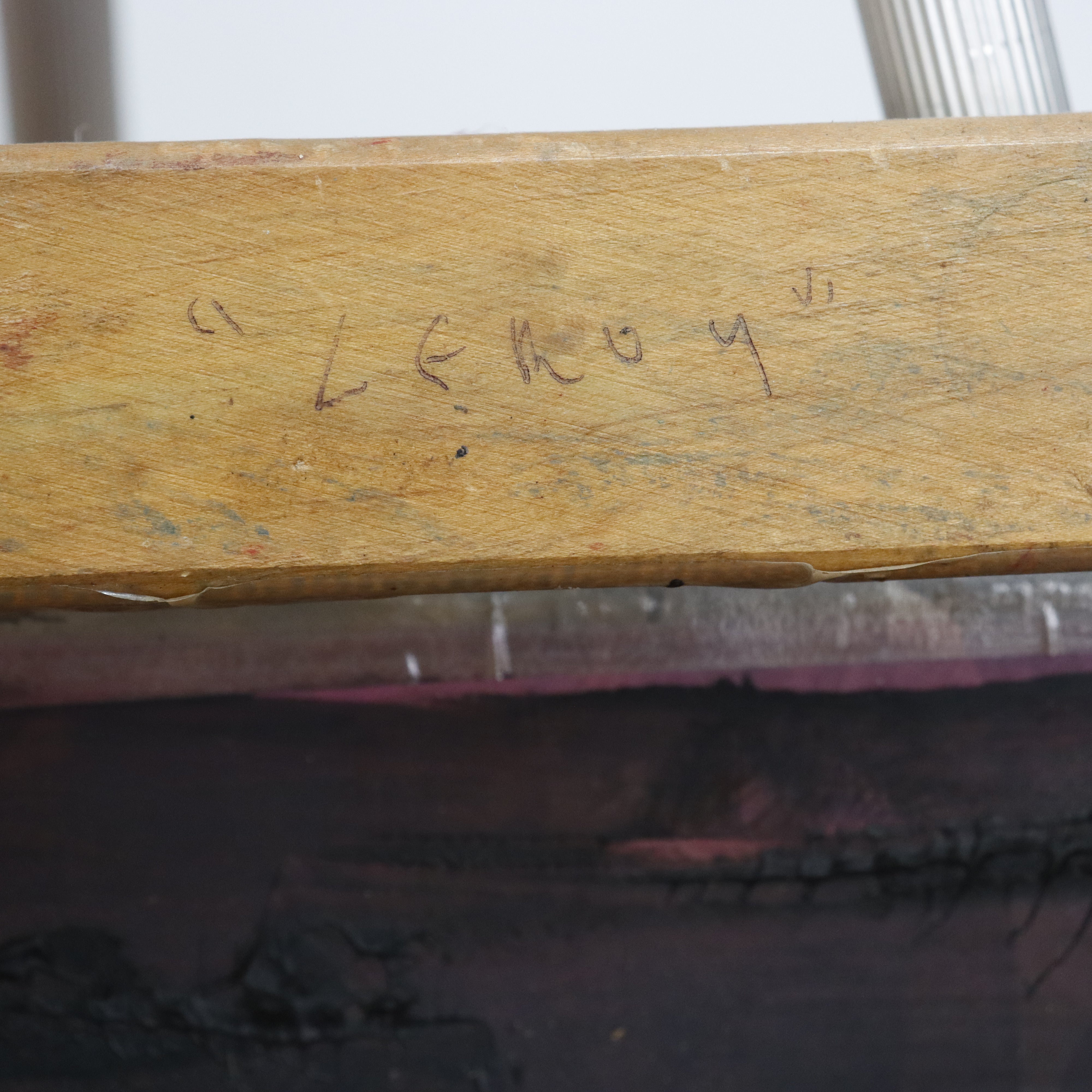 AW953: David Gant "Leroy" Portrait of a Dog Mixed Media