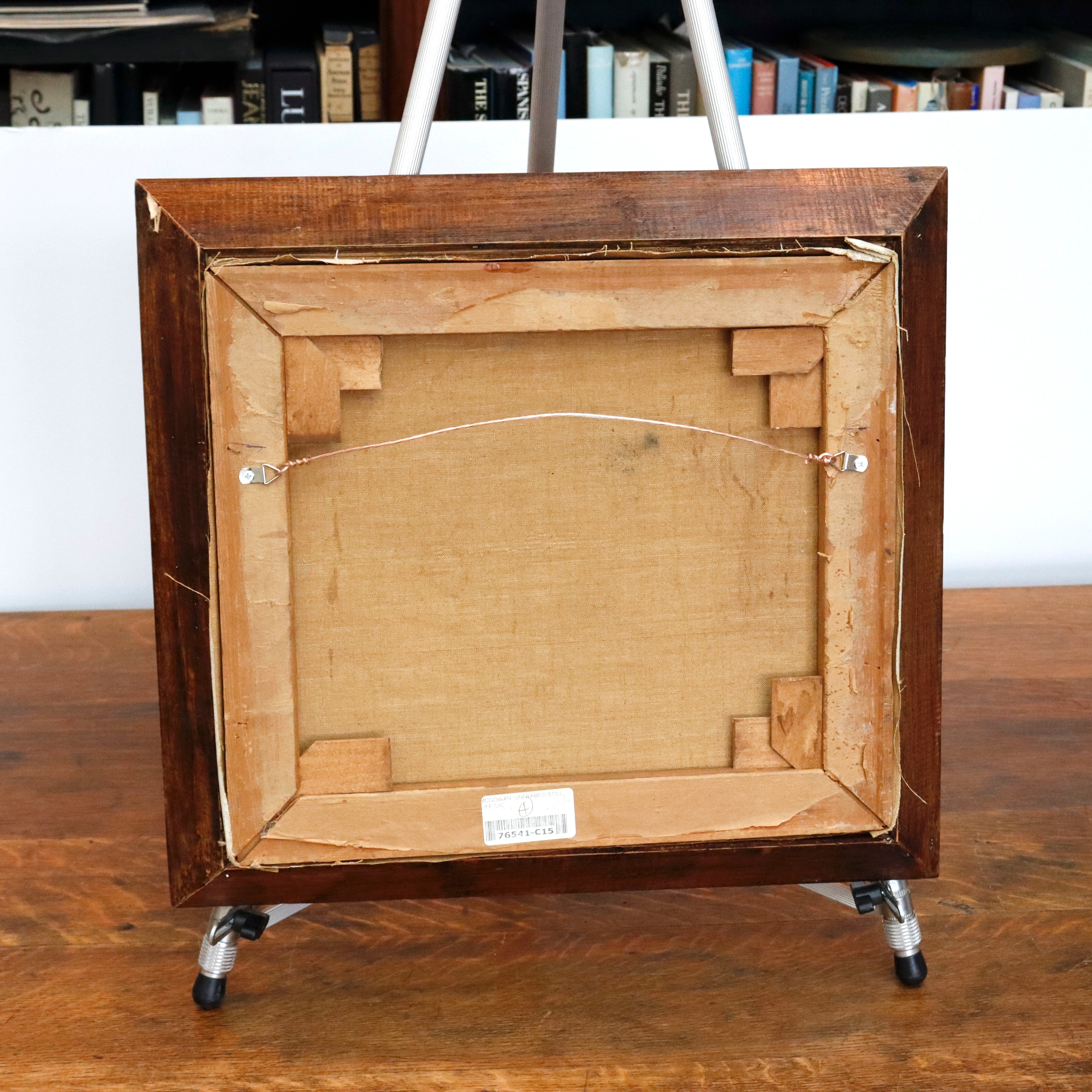 AW959: French Modernist Still Life Manner of Cezanne Early 20th Century Oil on Canvas Painting