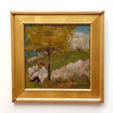 Henry Hengstler Summer Afternoon Oil on Canvas Painting | Work of Man
