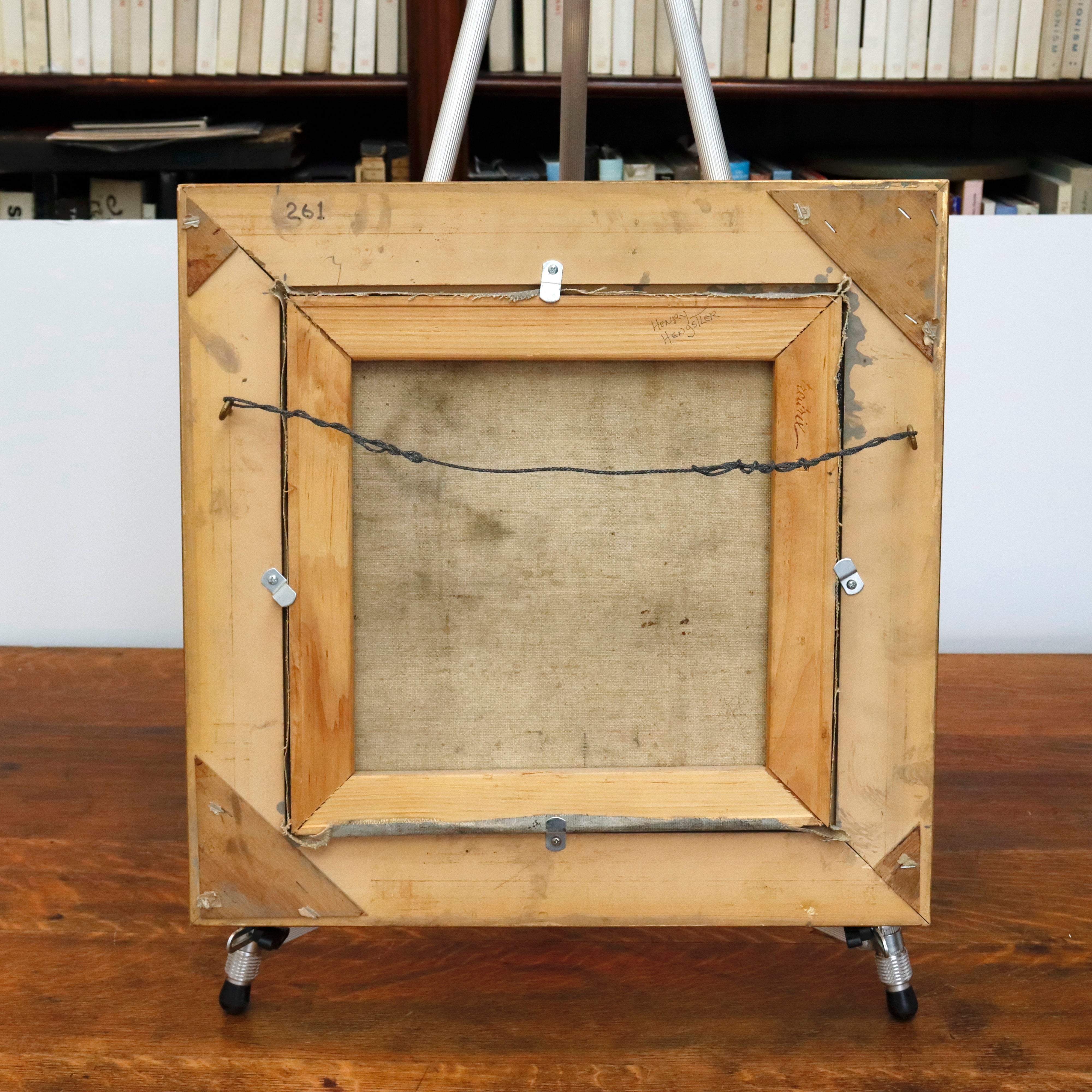 AW261: Henry Hengstler Summer Afternoon Oil on Canvas Painting