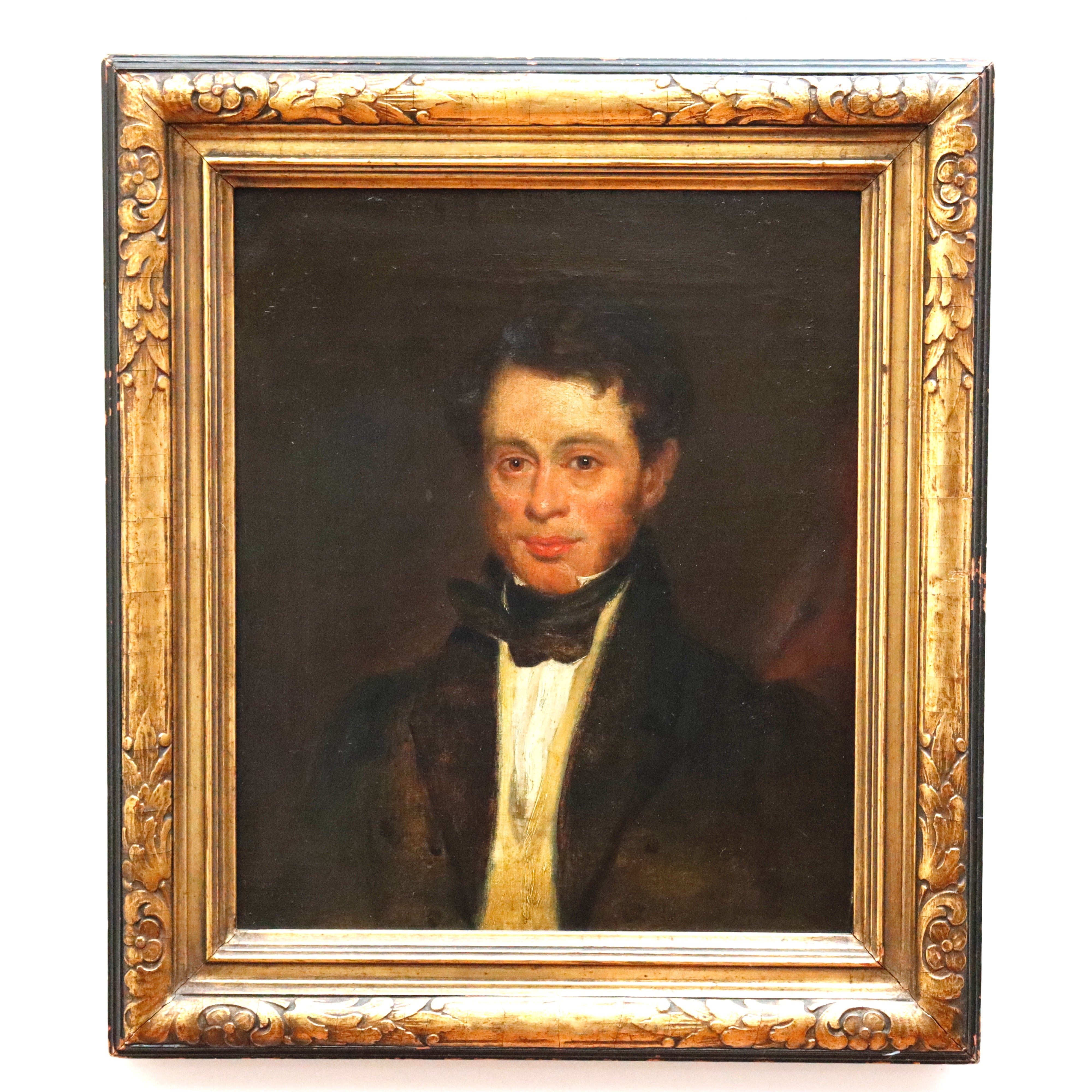 AW962: John Jackson (Attributed) Portrait of an English Gentleman Circa 1800