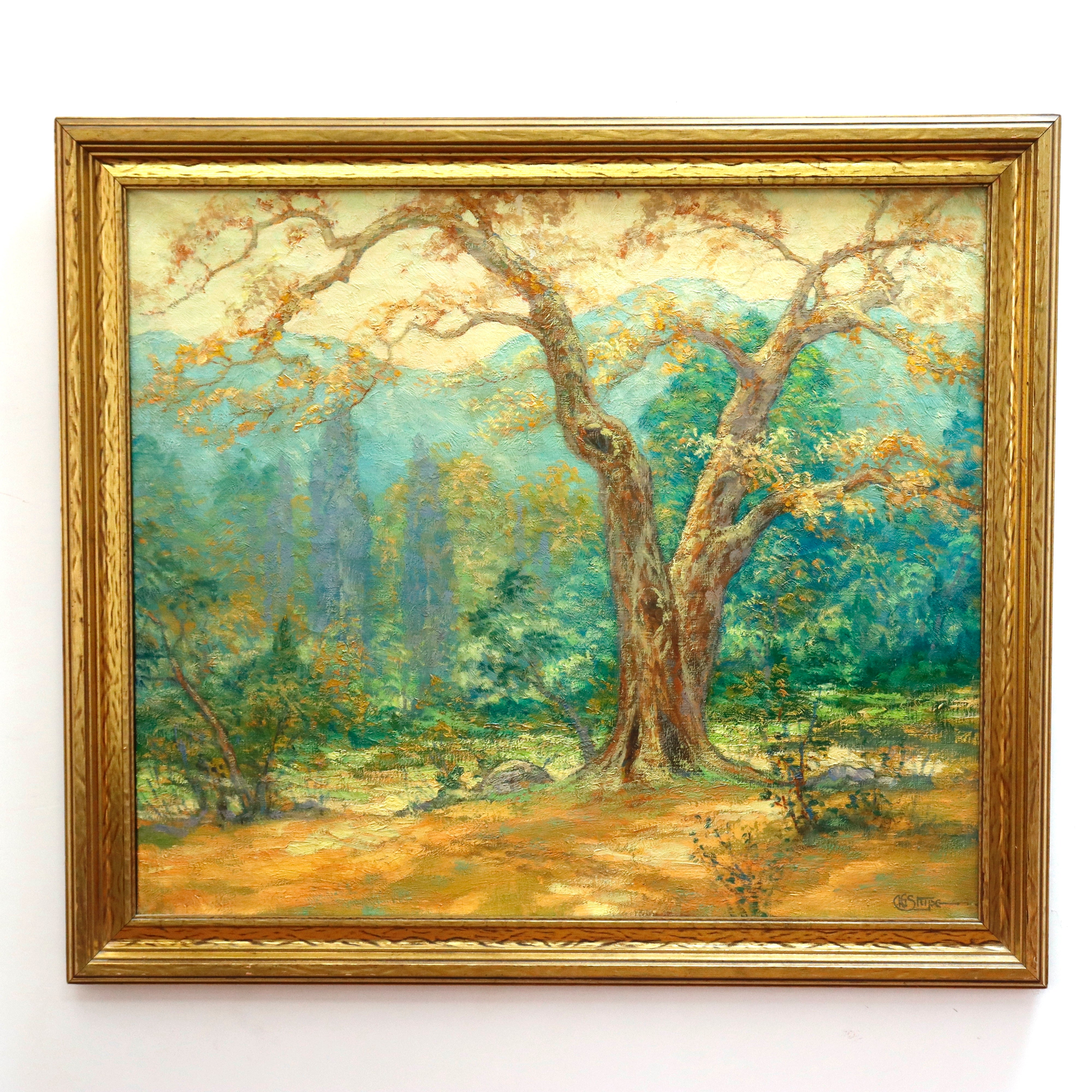 Alvin G Stupe Arroyo Seco in Los Angeles Oil on Canvas Painting | Work of Man