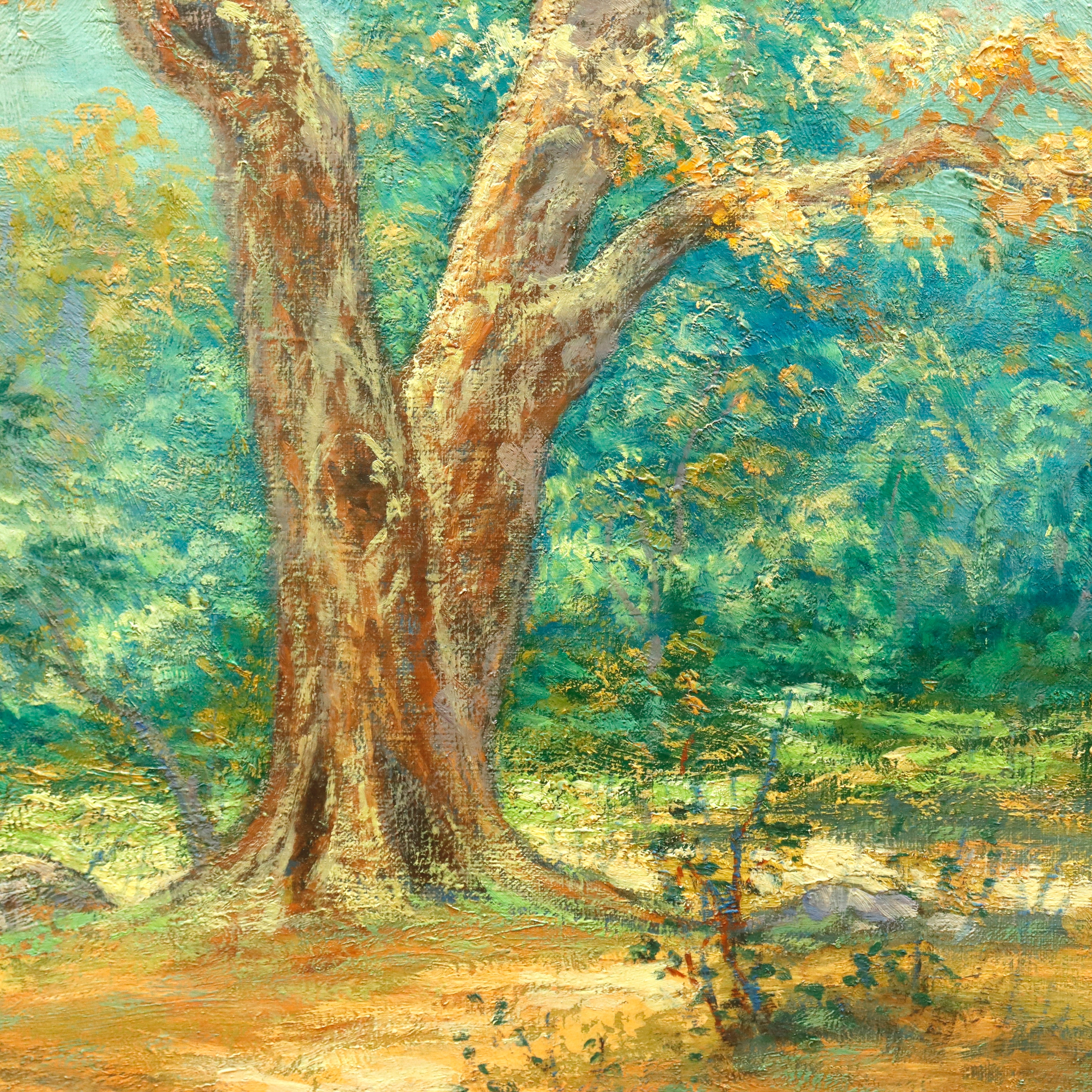 AW968: Alvin G Stupe Arroyo Seco in Los Angeles Oil on Canvas Painting