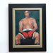 L. Banaski "The Boxer" Oil on Canvas Painting Circa 2001 | Work of Man