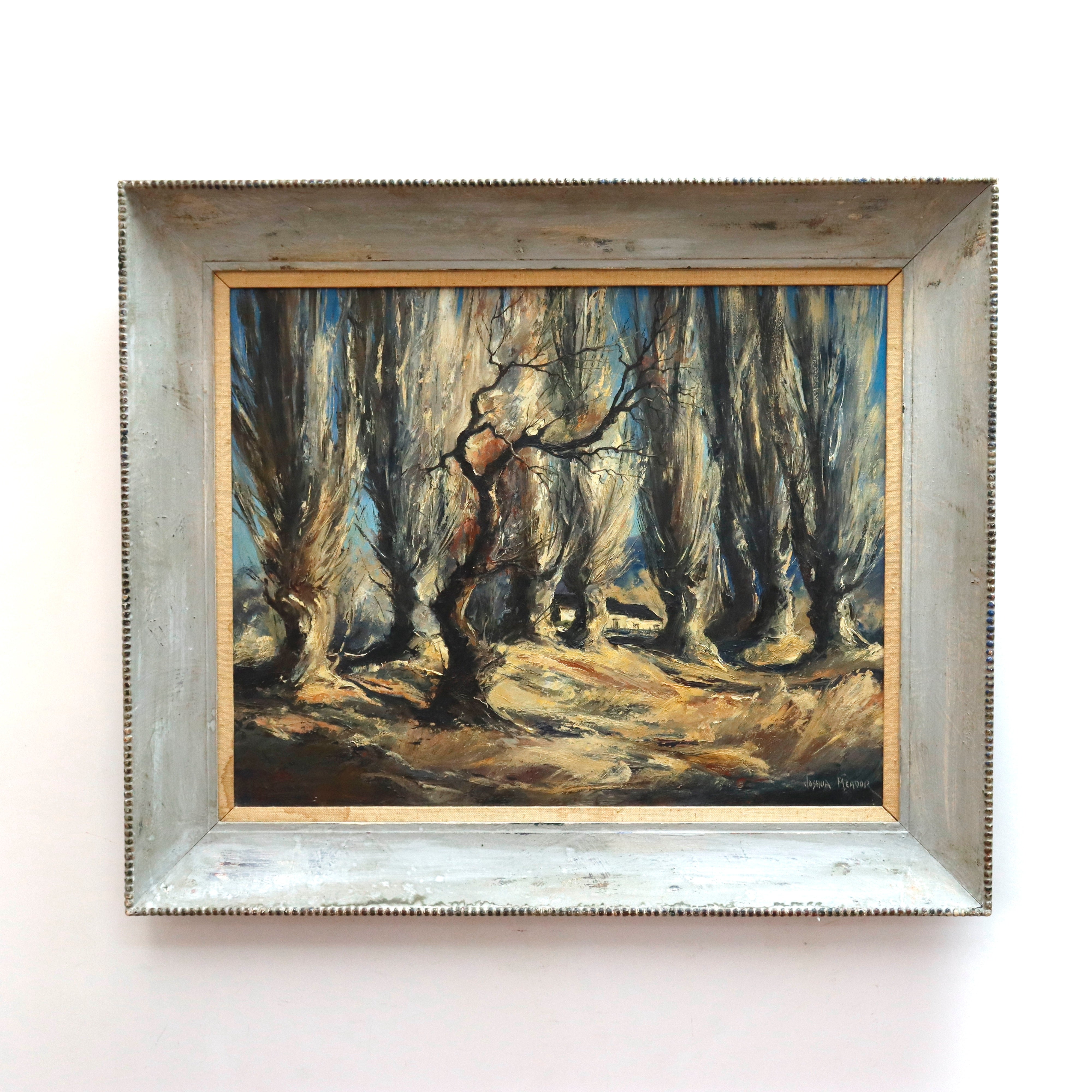 Joshua Meador California Ranch House Oil on Canvas | Work of Man