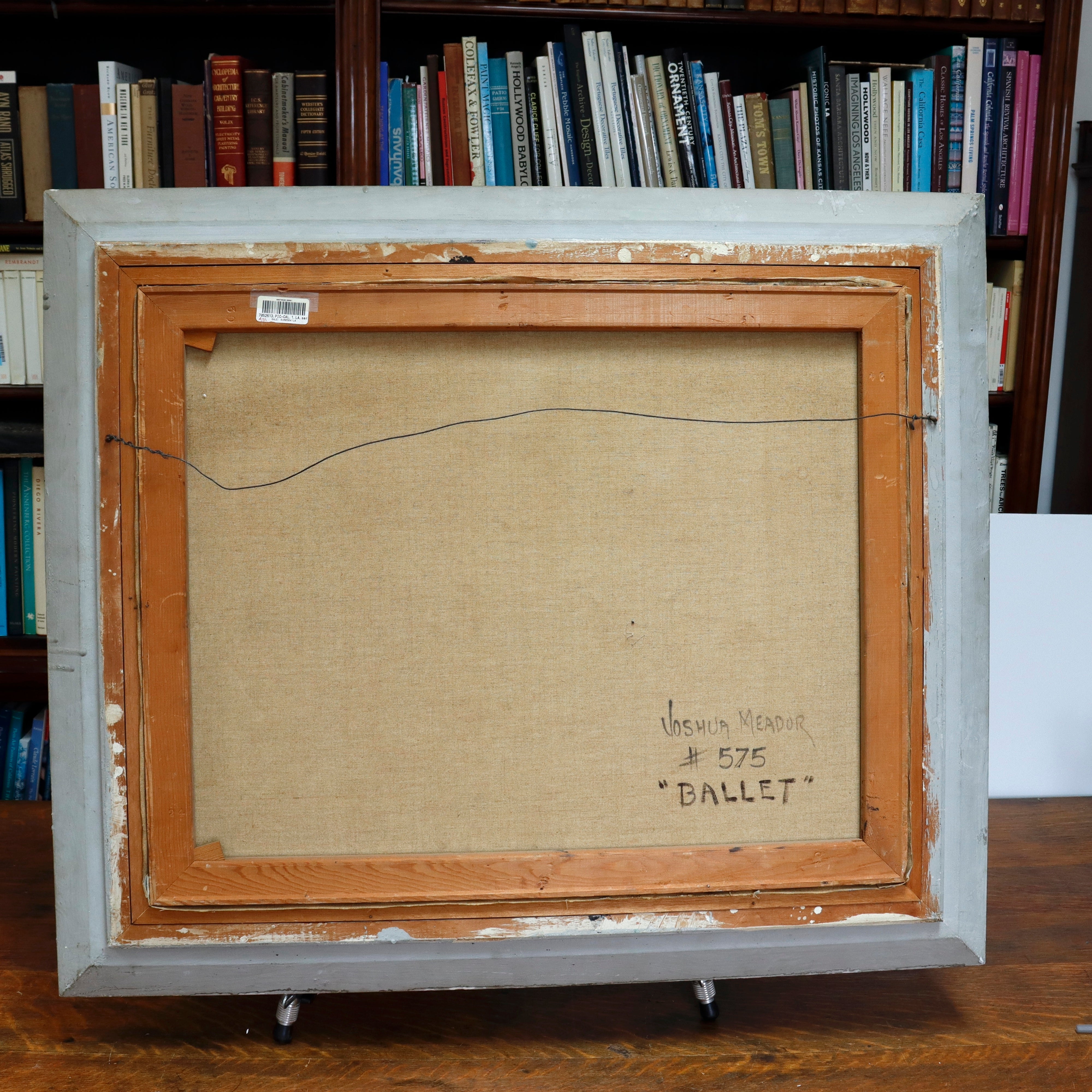 AW203: Joshua Meador California Ranch House Oil on Canvas