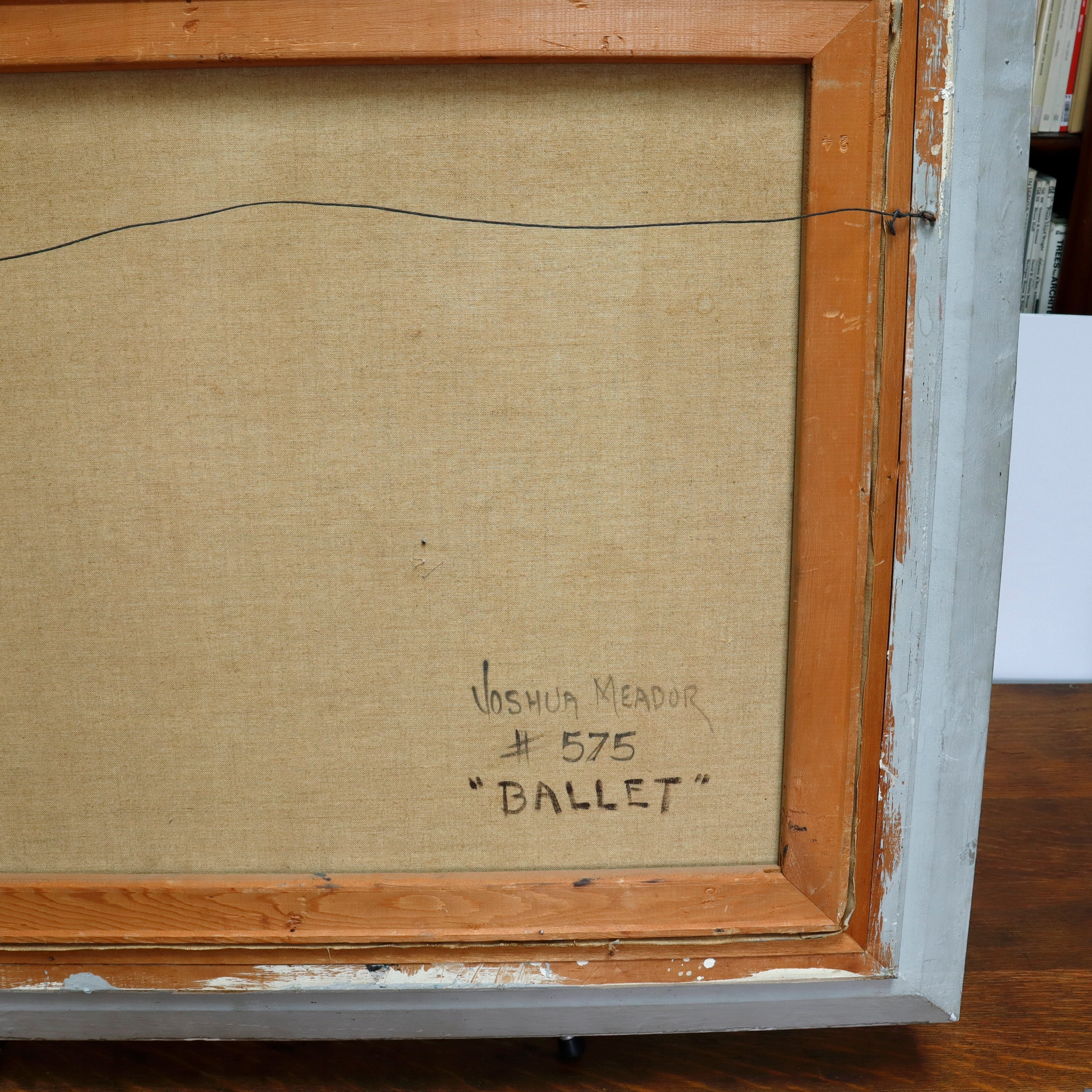 AW203: Joshua Meador California Ranch House Oil on Canvas