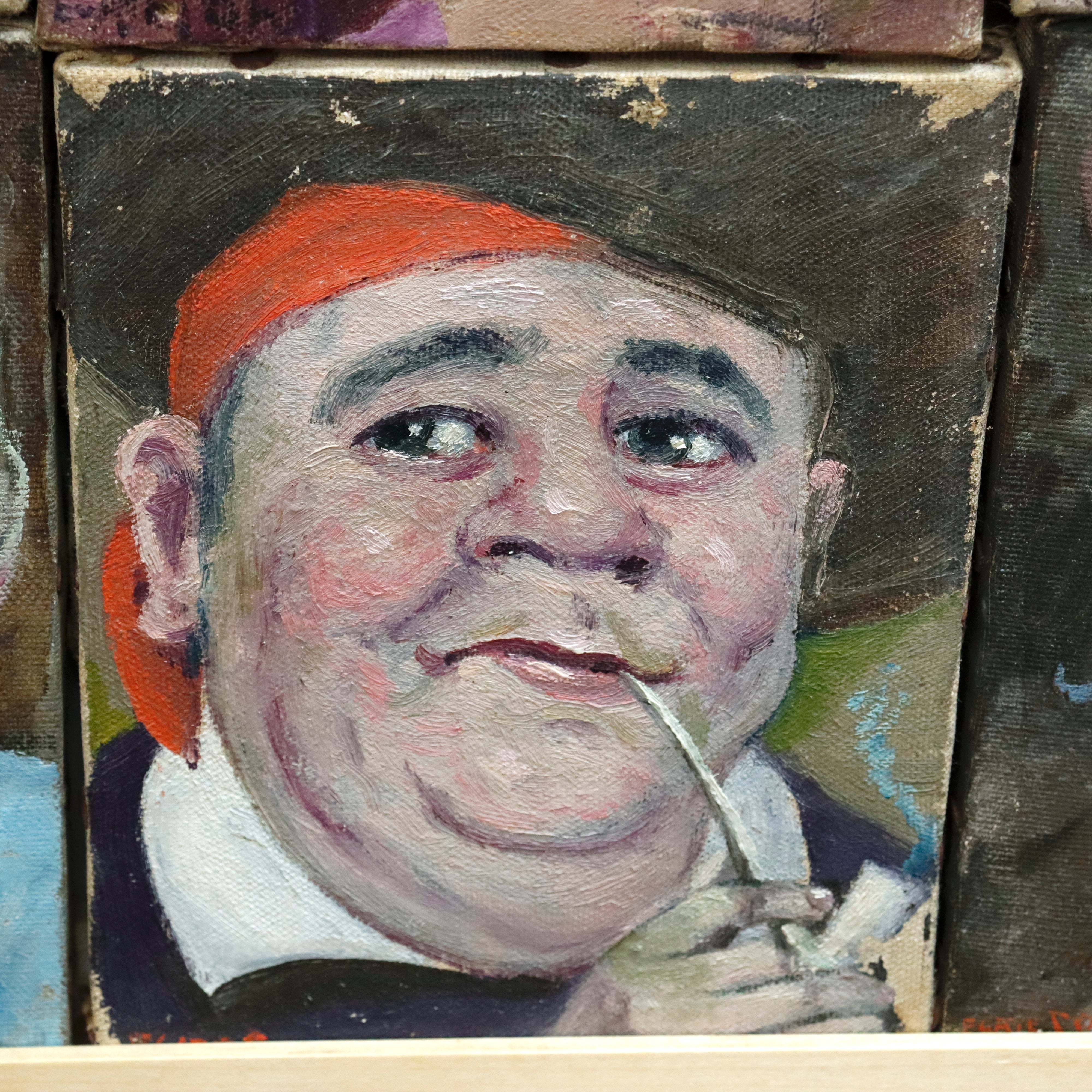 AW979: Hollywood's Golden Age Central Casting Portrait Caricature Collection E. Gateson