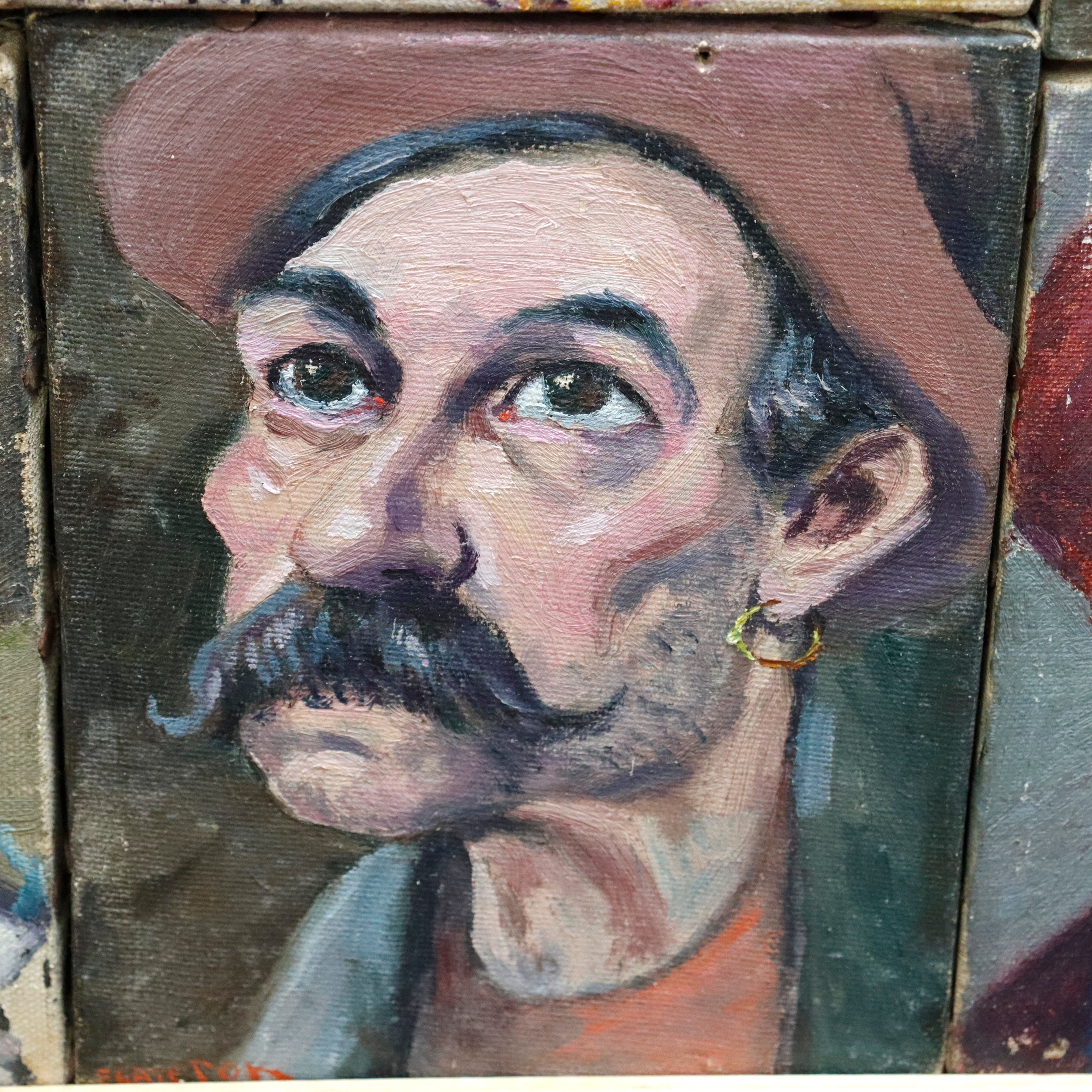 AW979: Hollywood's Golden Age Central Casting Portrait Caricature Collection E. Gateson