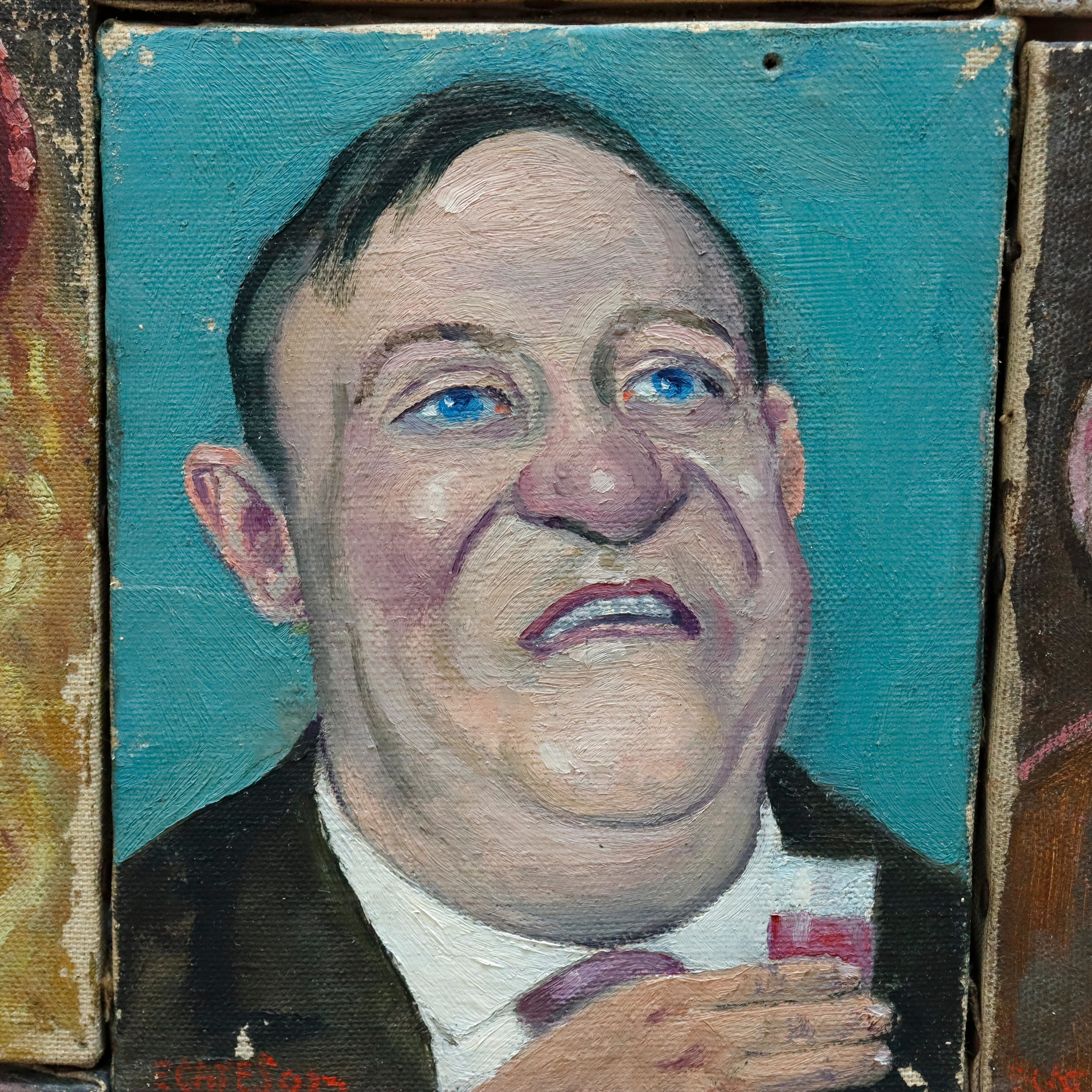 AW979: Hollywood's Golden Age Central Casting Portrait Caricature Collection E. Gateson