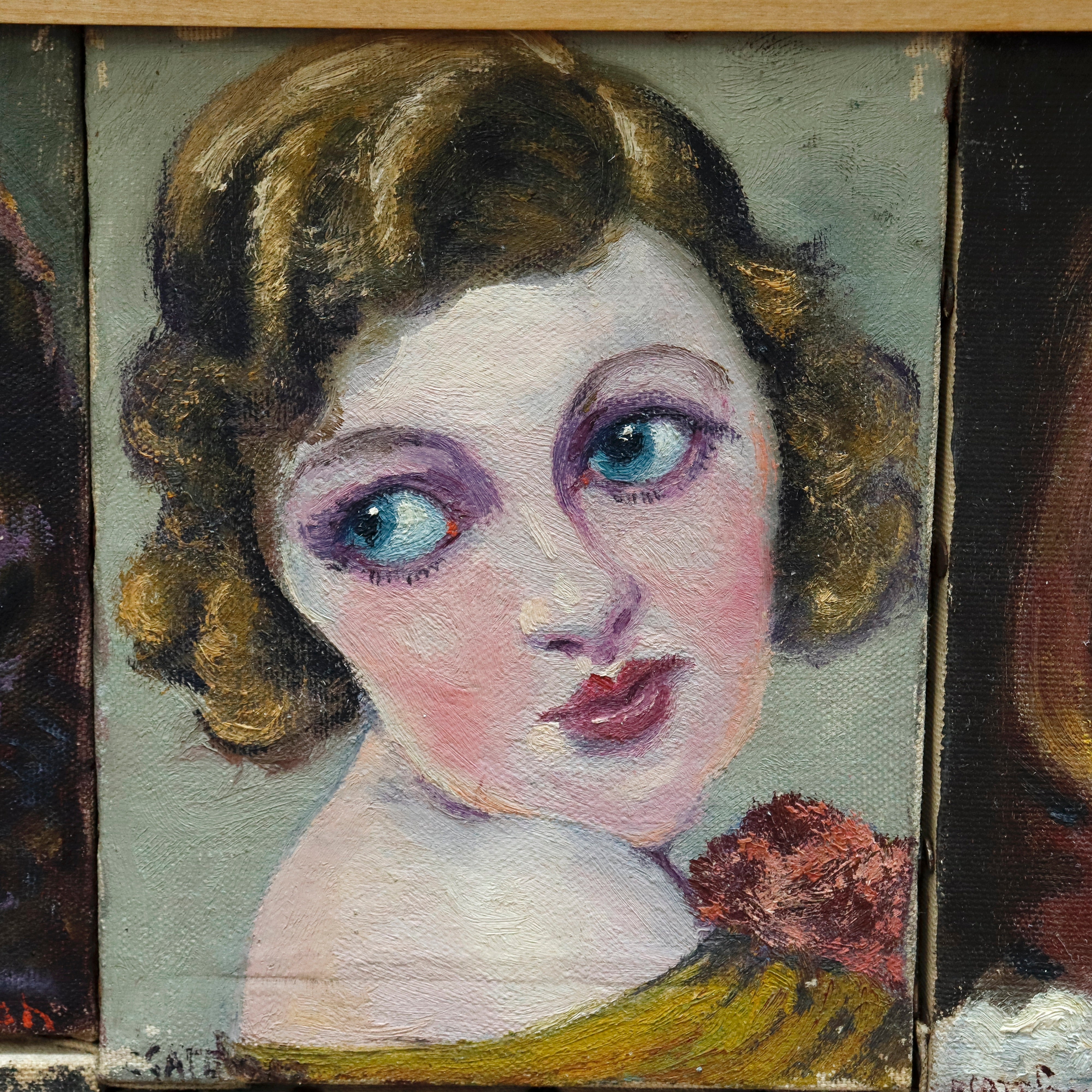 AW979: Hollywood's Golden Age Central Casting Portrait Caricature Collection E. Gateson