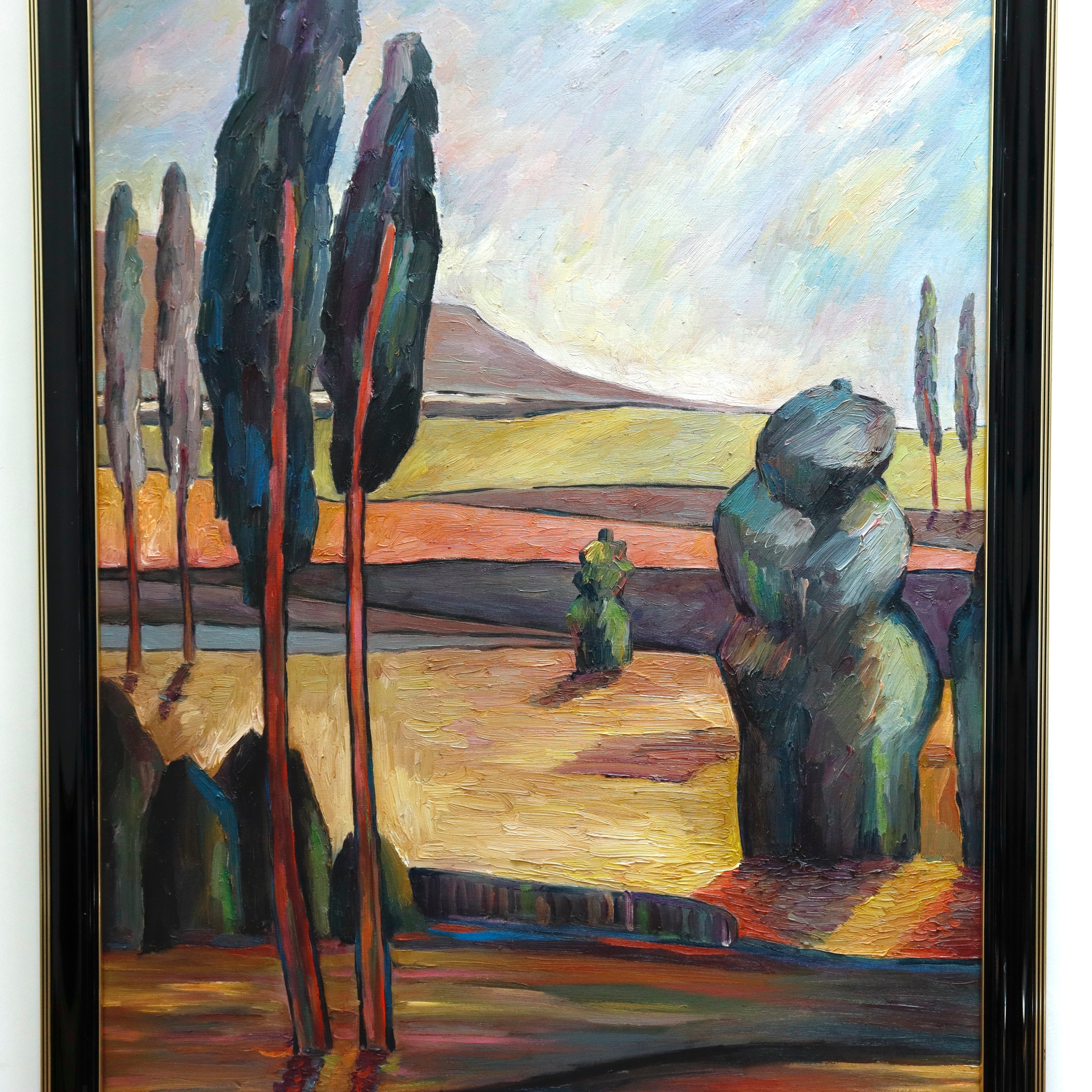 AW984: Natasha Fauvist Landscape Circa 1991