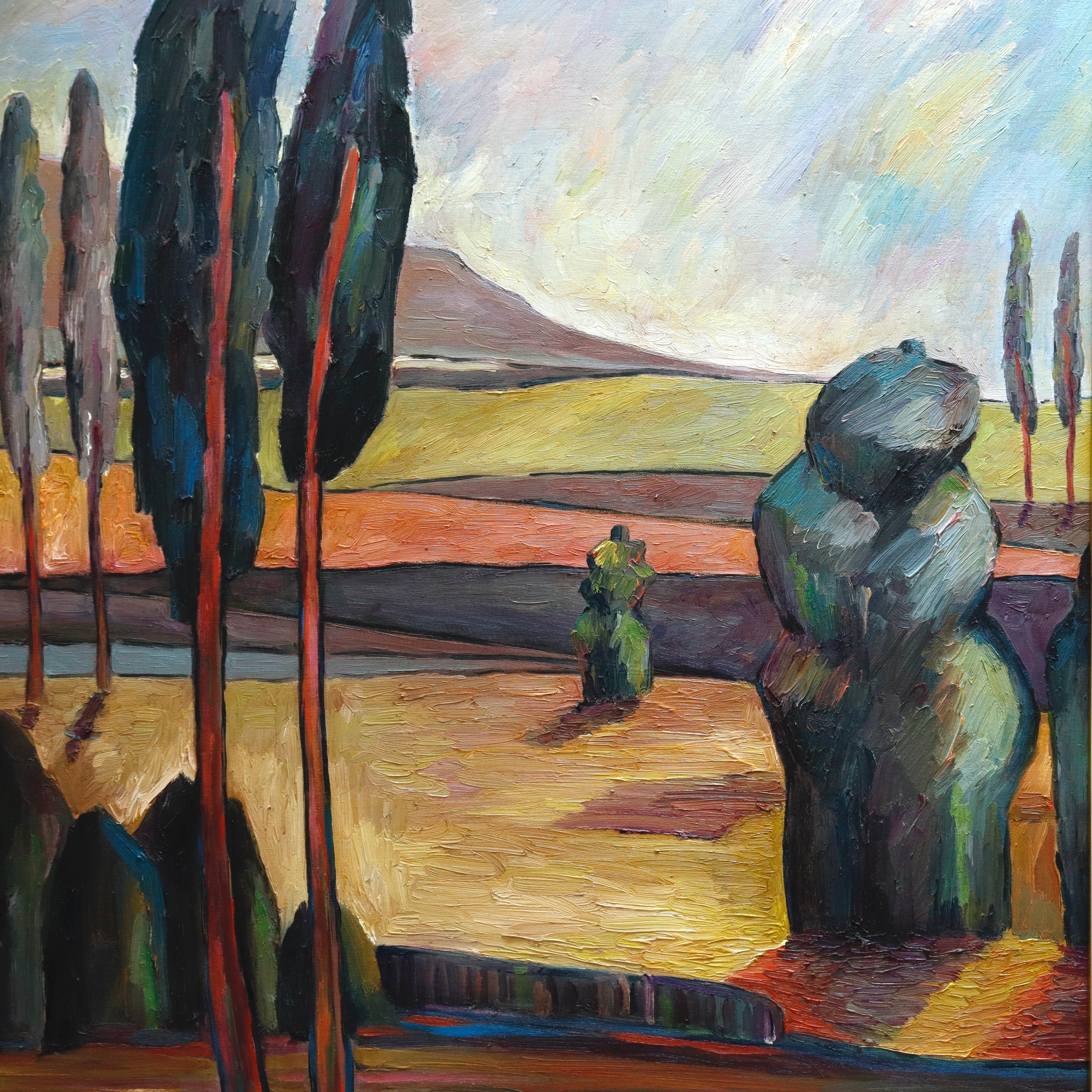 AW984: Natasha Fauvist Landscape Circa 1991