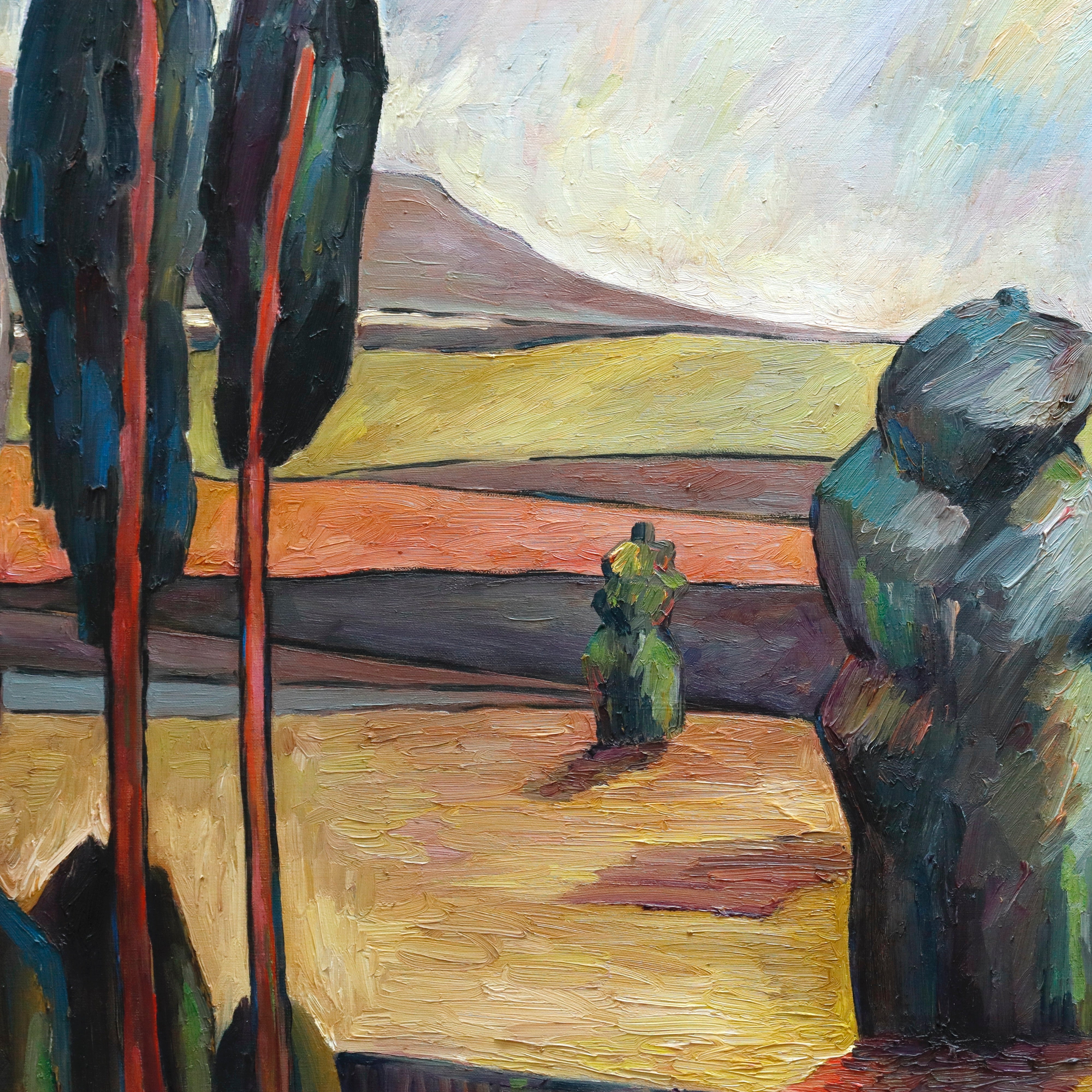 AW984: Natasha Fauvist Landscape Circa 1991