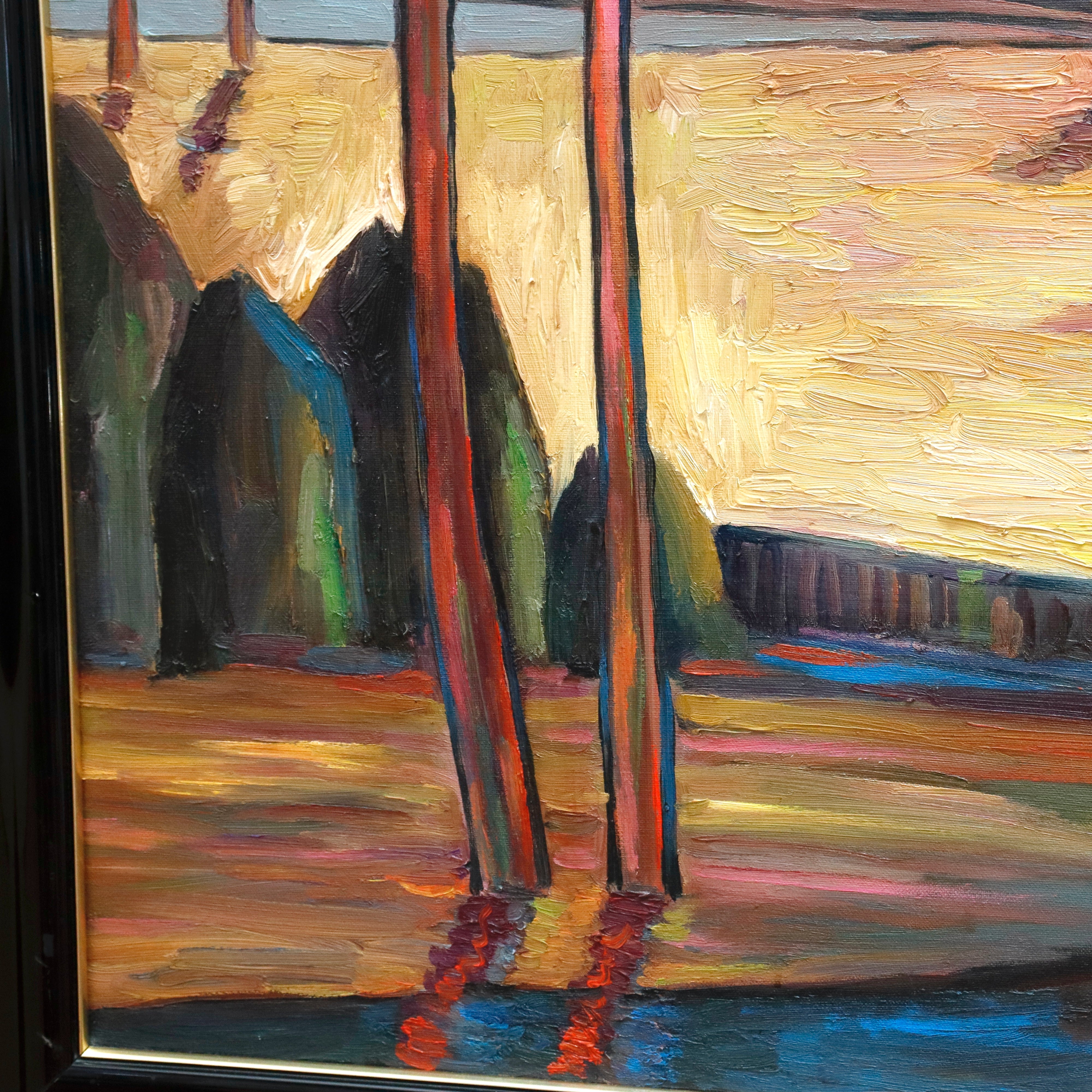 AW984: Natasha Fauvist Landscape Circa 1991