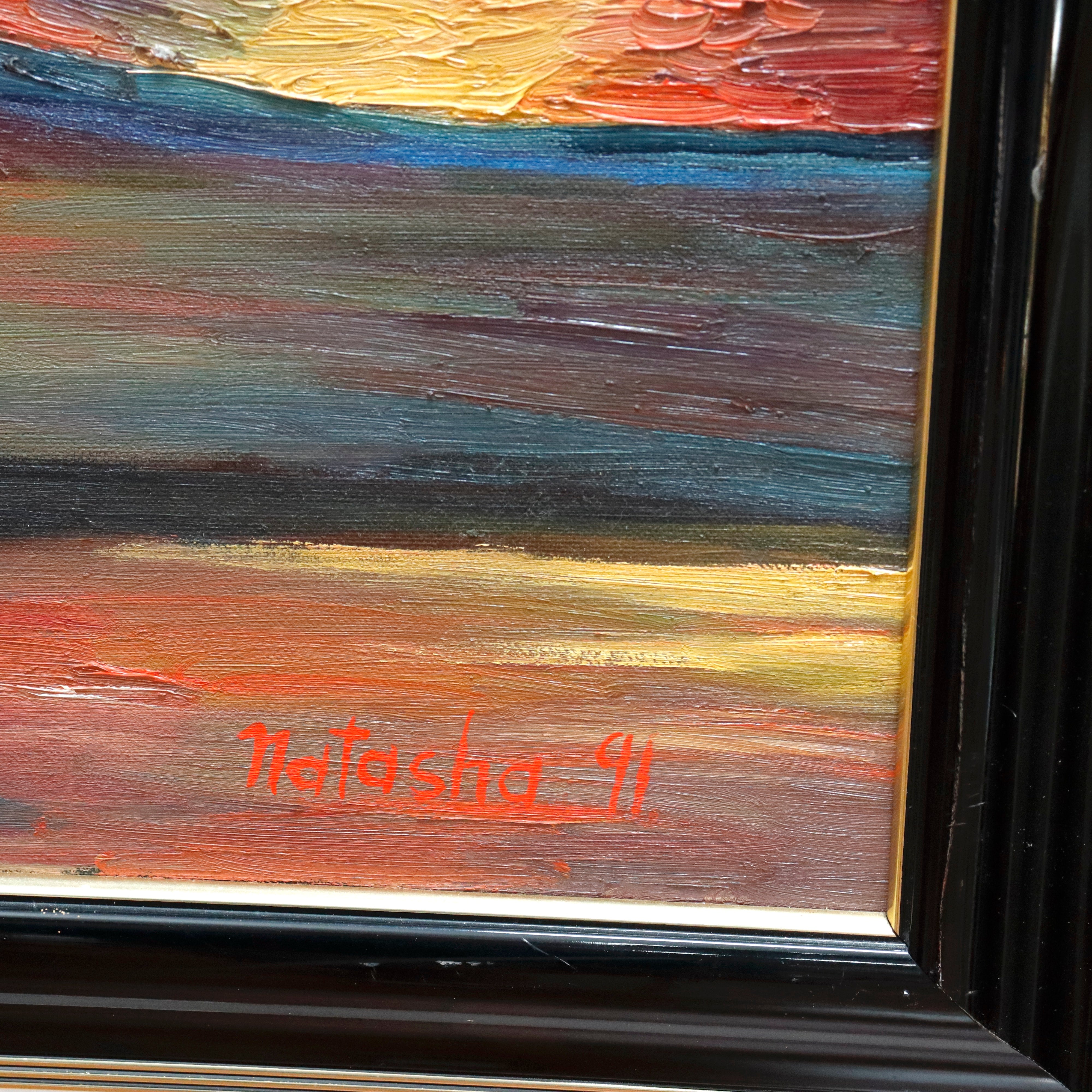 AW984: Natasha Fauvist Landscape Circa 1991