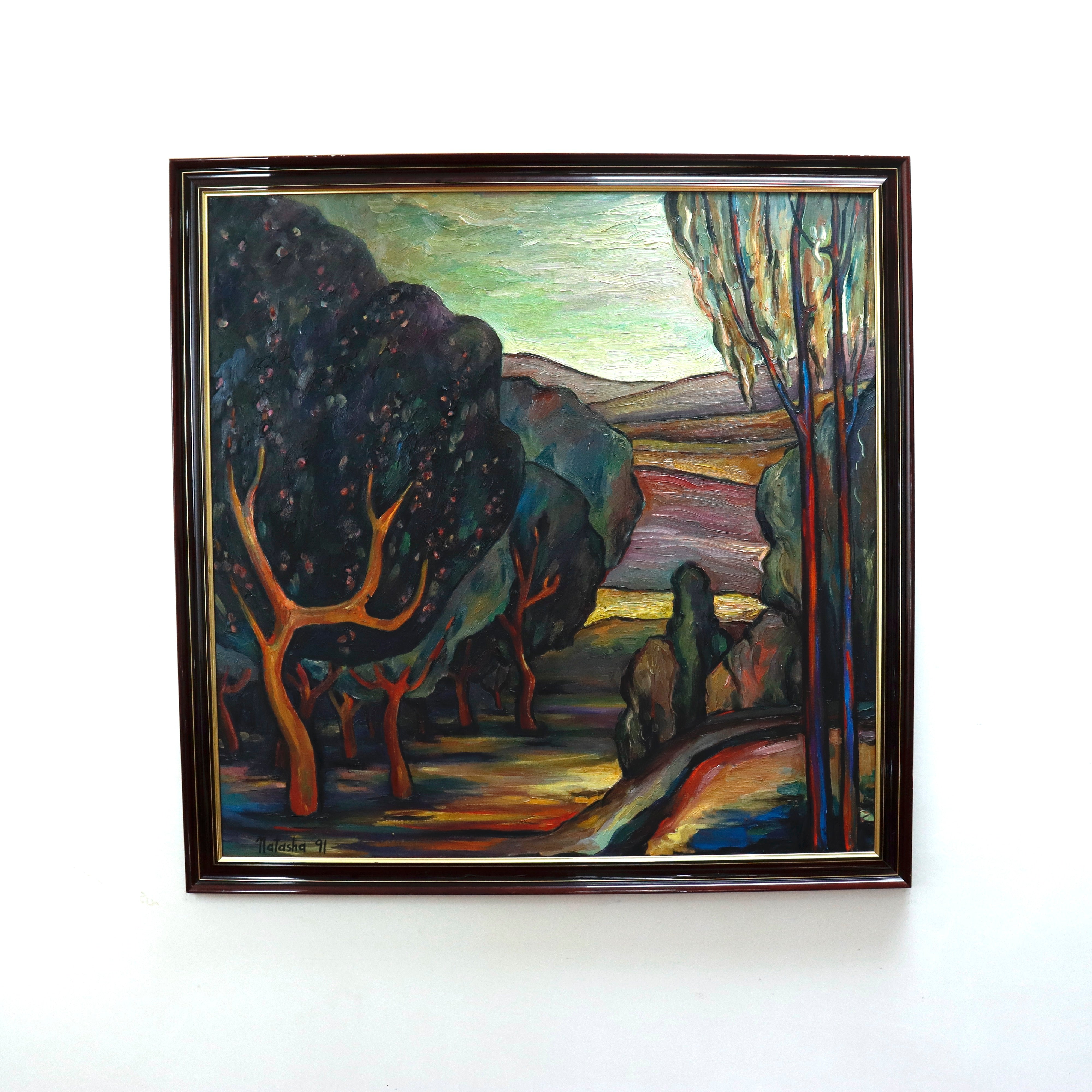 Natasha Fauvist Landscape Circa 1991 | Work of Man