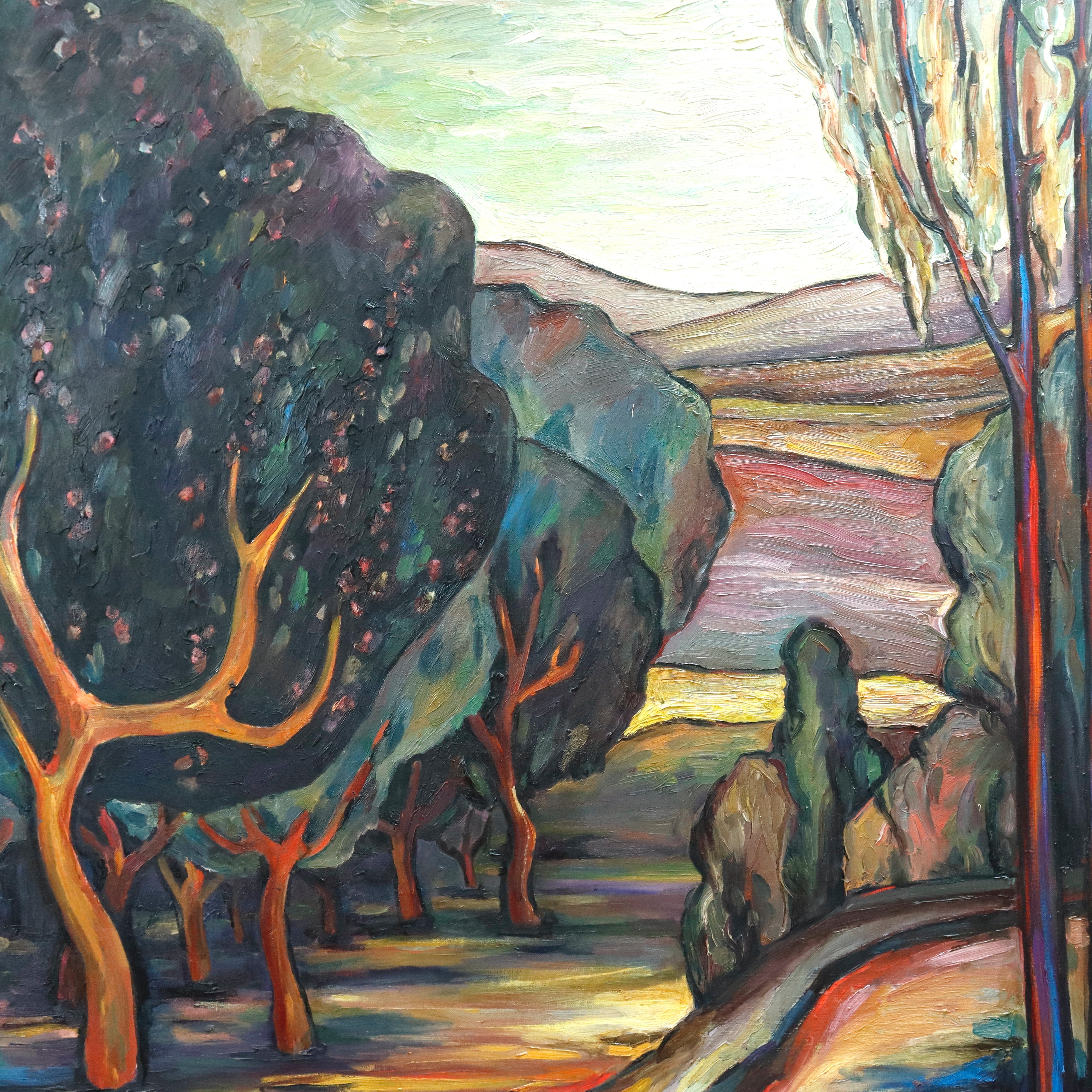 AW985: Natasha Fauvist Landscape Circa 1991