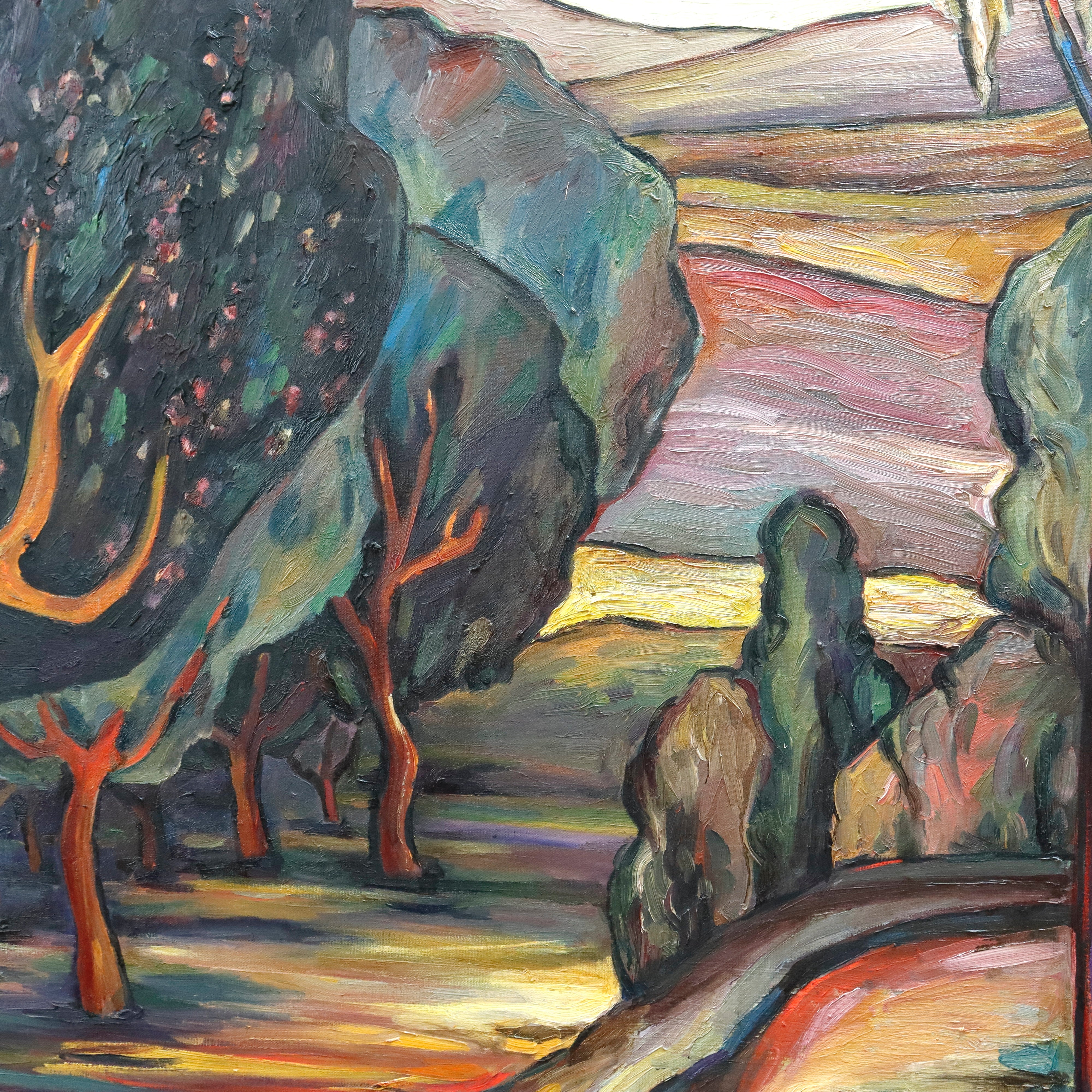 AW985: Natasha Fauvist Landscape Circa 1991