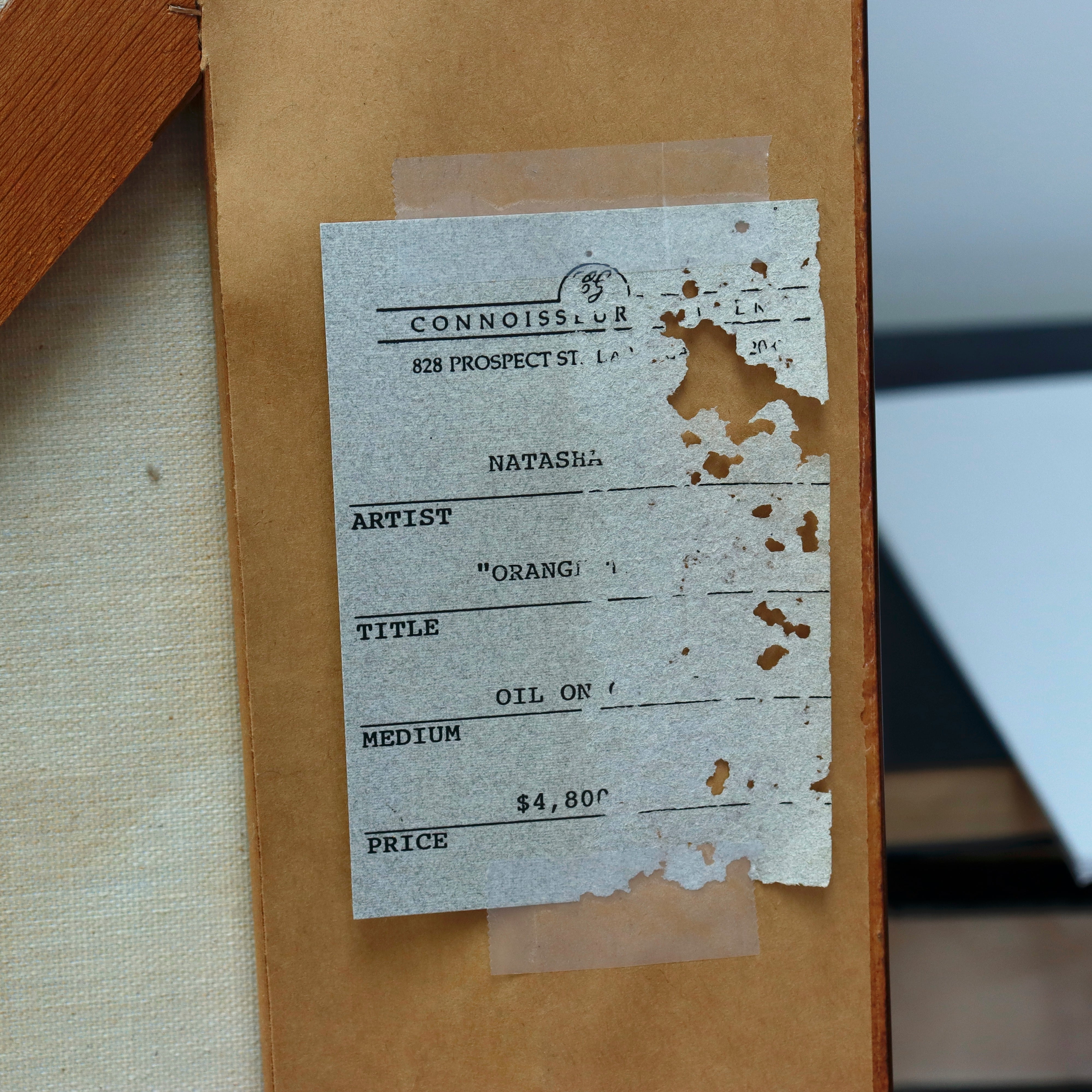 AW985: Natasha Fauvist Landscape Circa 1991