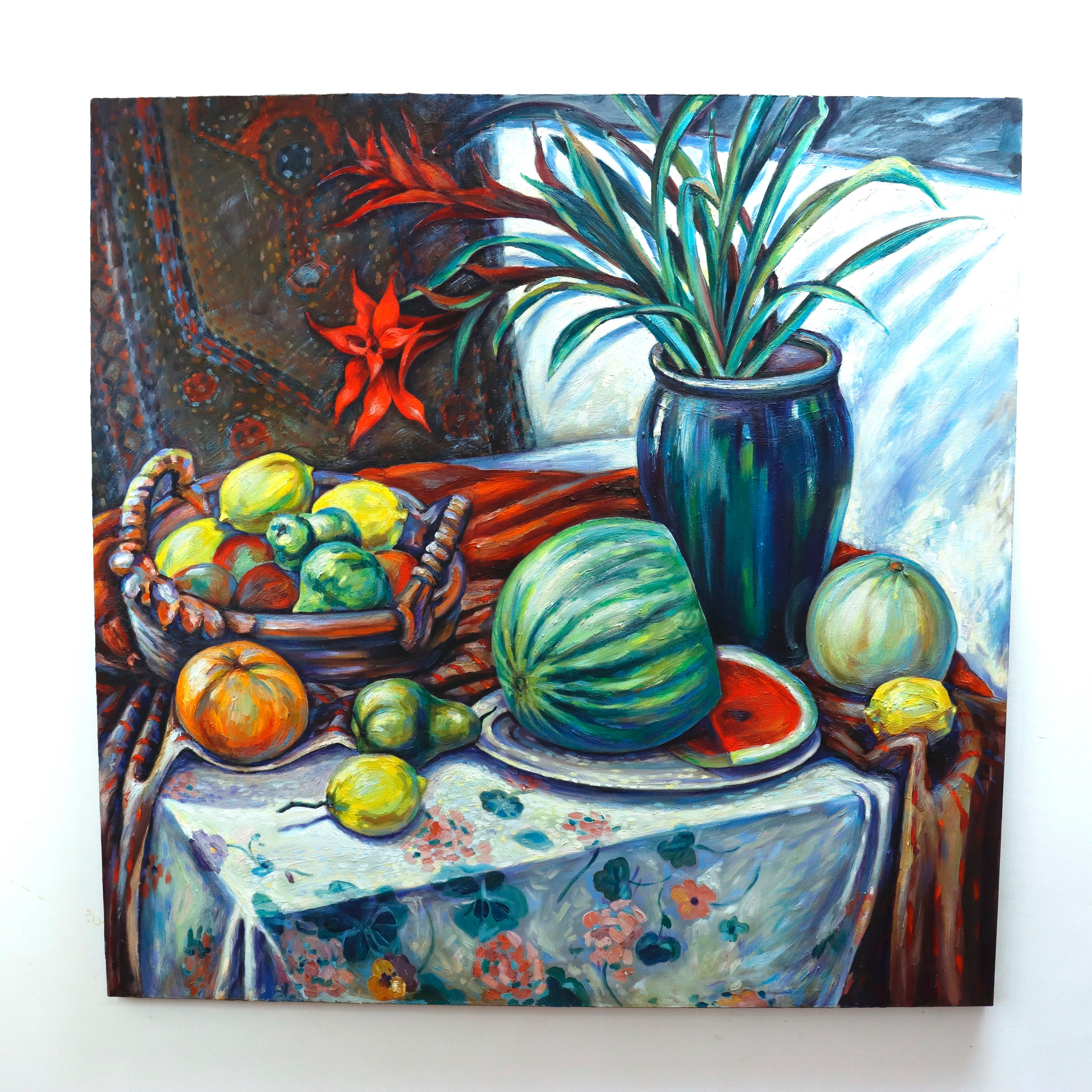 Natasha Fauvist  Still Life Oil on Canvas Painting | Work of Man