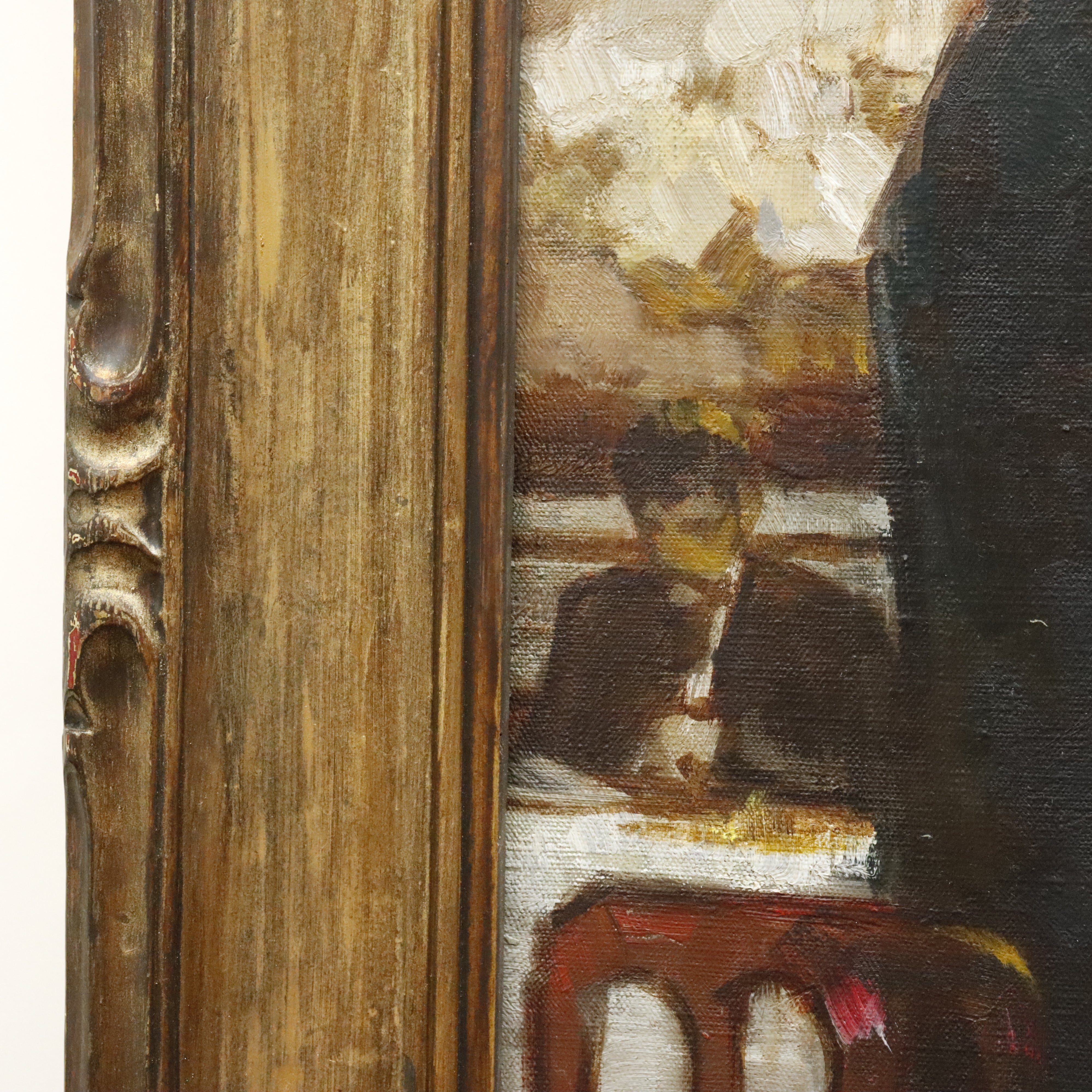 AW434: Victor Guerrier - French High Society - Oil on Canvas