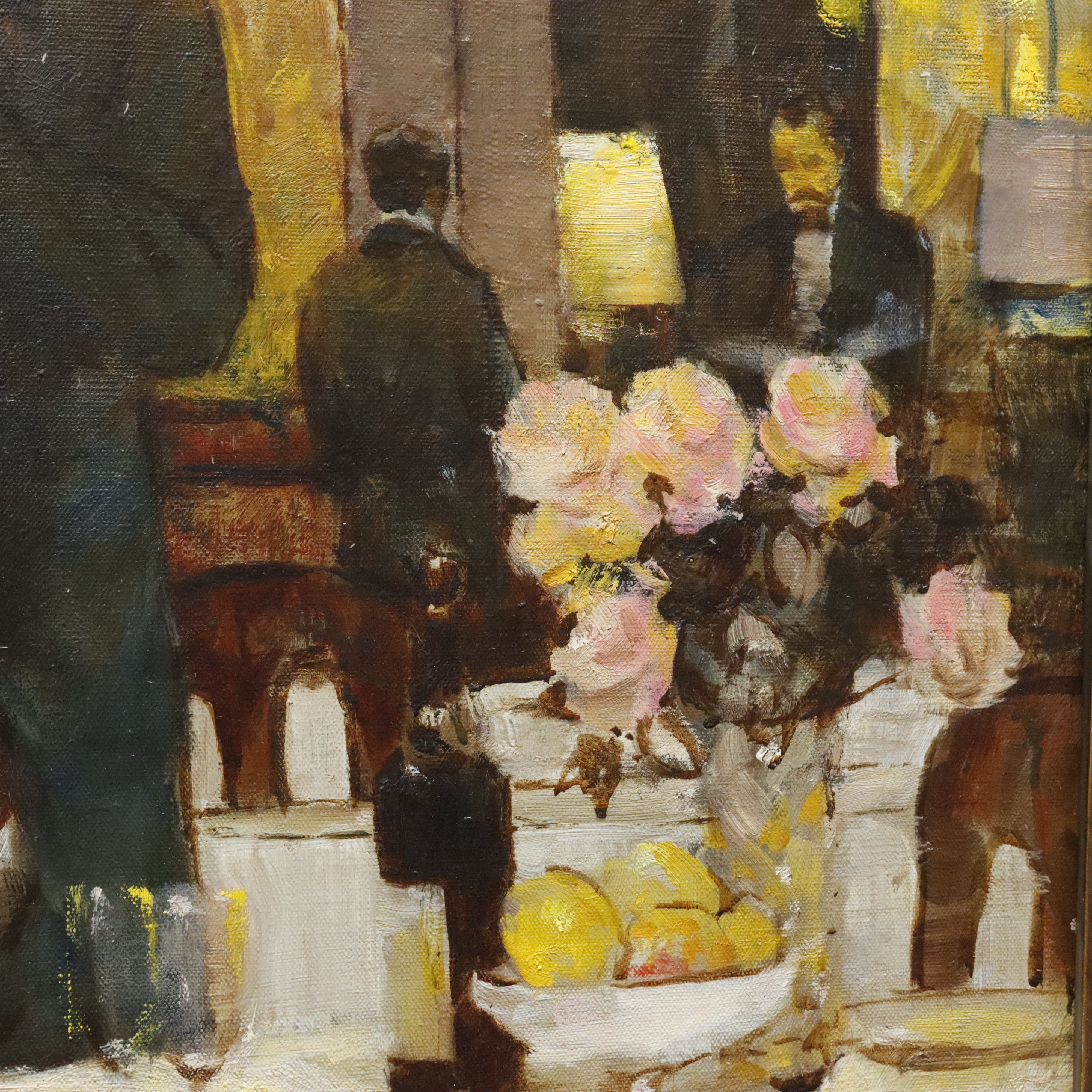 AW434: Victor Guerrier - French High Society - Oil on Canvas