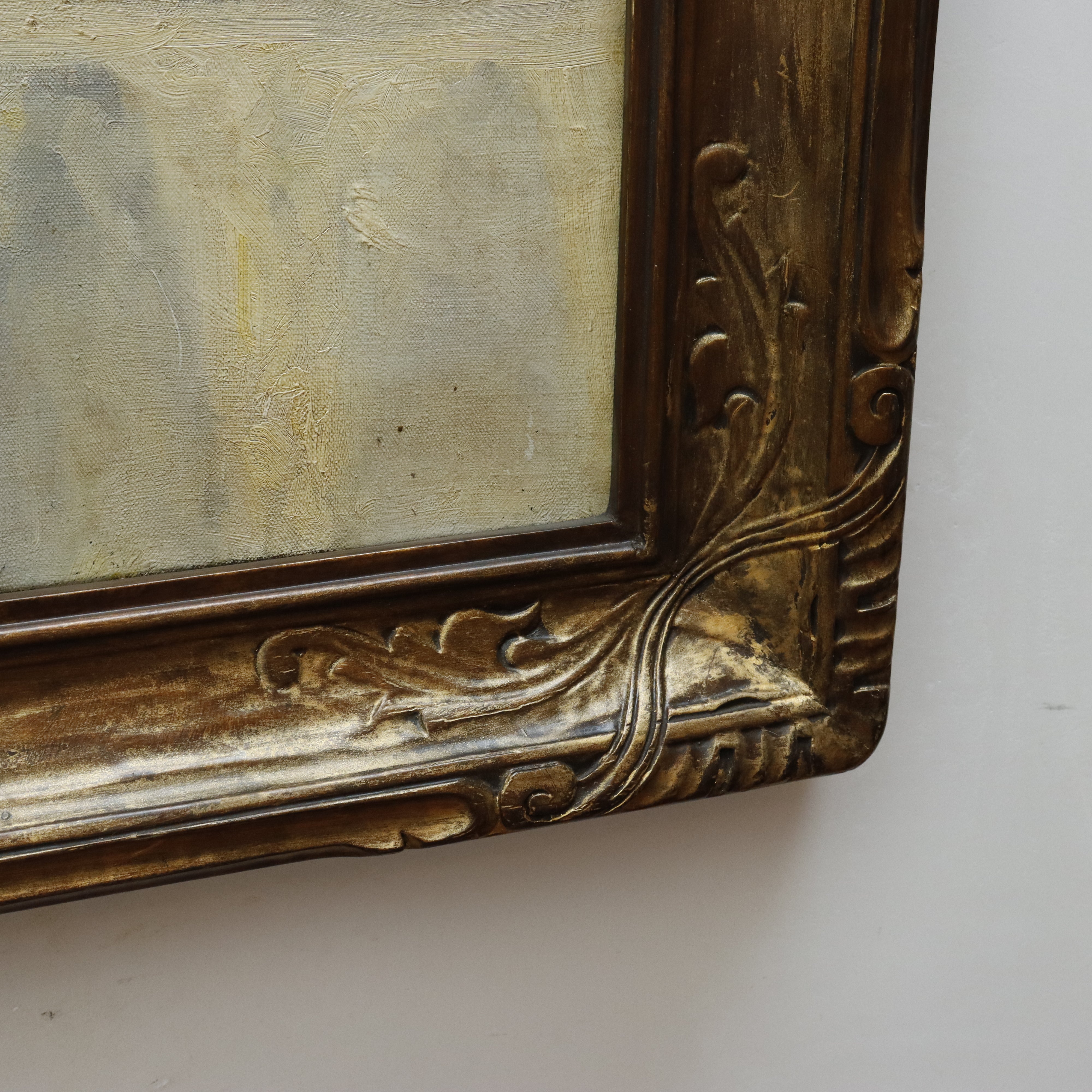 AW434: Victor Guerrier - French High Society - Oil on Canvas