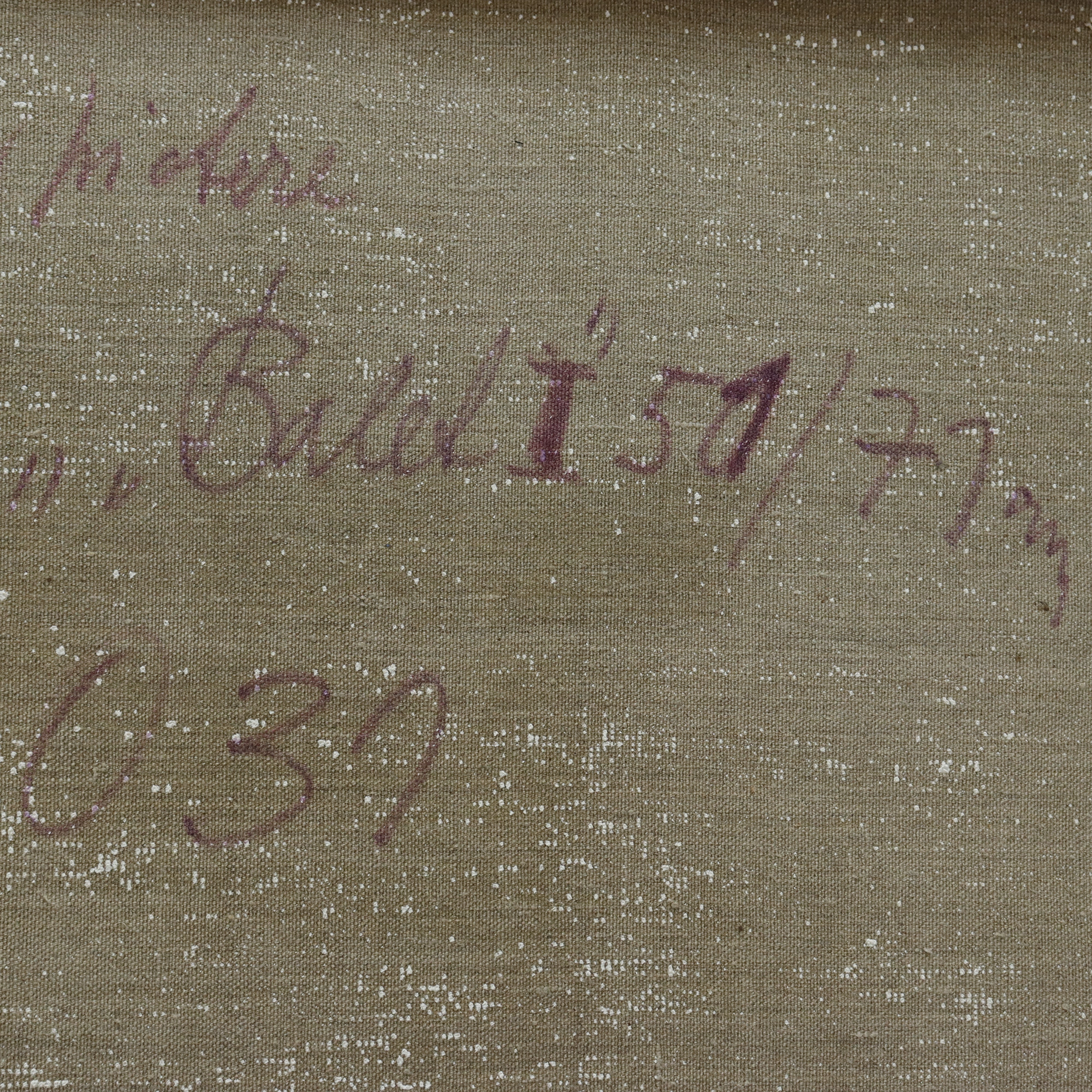 AW997: Jacques Roney Ballet Class Oil on Canvas Painting