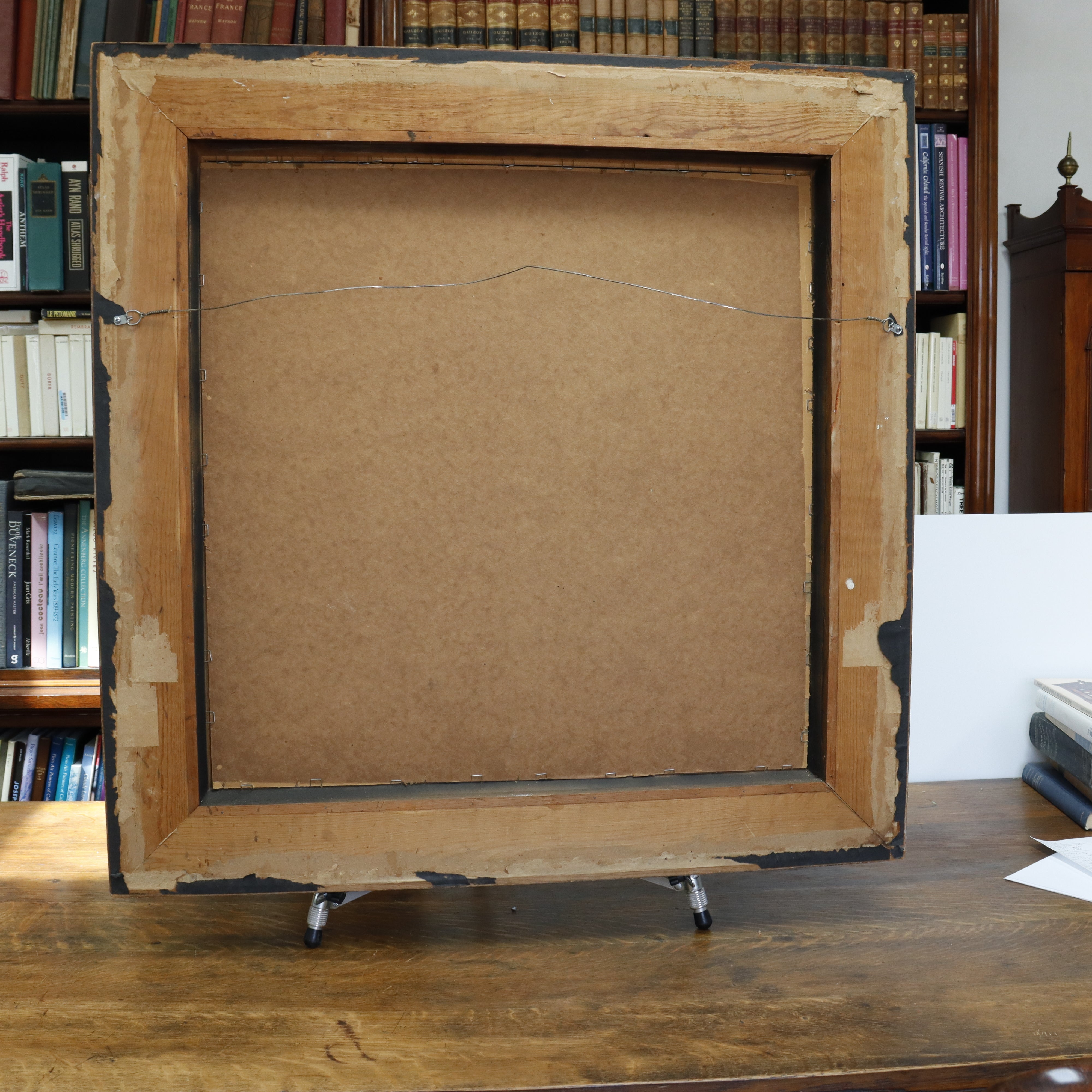 AW8-020: Wassilly Kandinsky "Improvisation No. 30 Cannons" Circa 1930's Lithographic Print Laid to Board