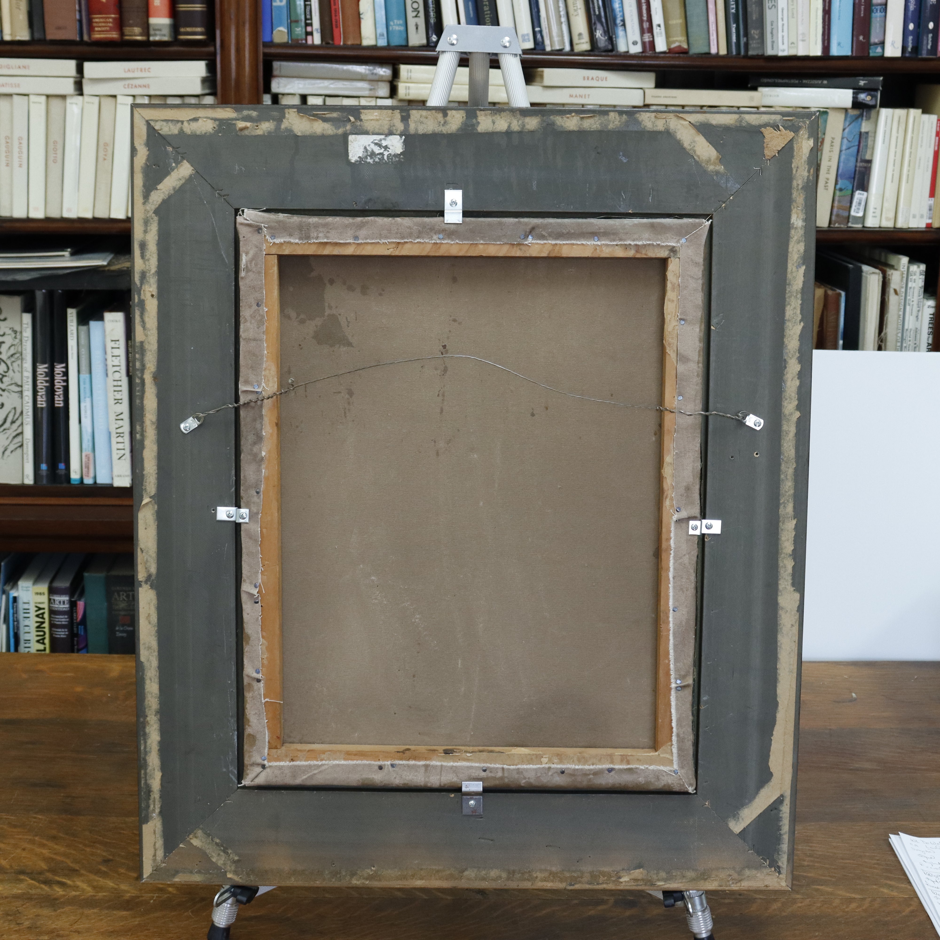 AW077: 18th Century Spanish Colonial School - Saint Dominic -  Oil on Canvas