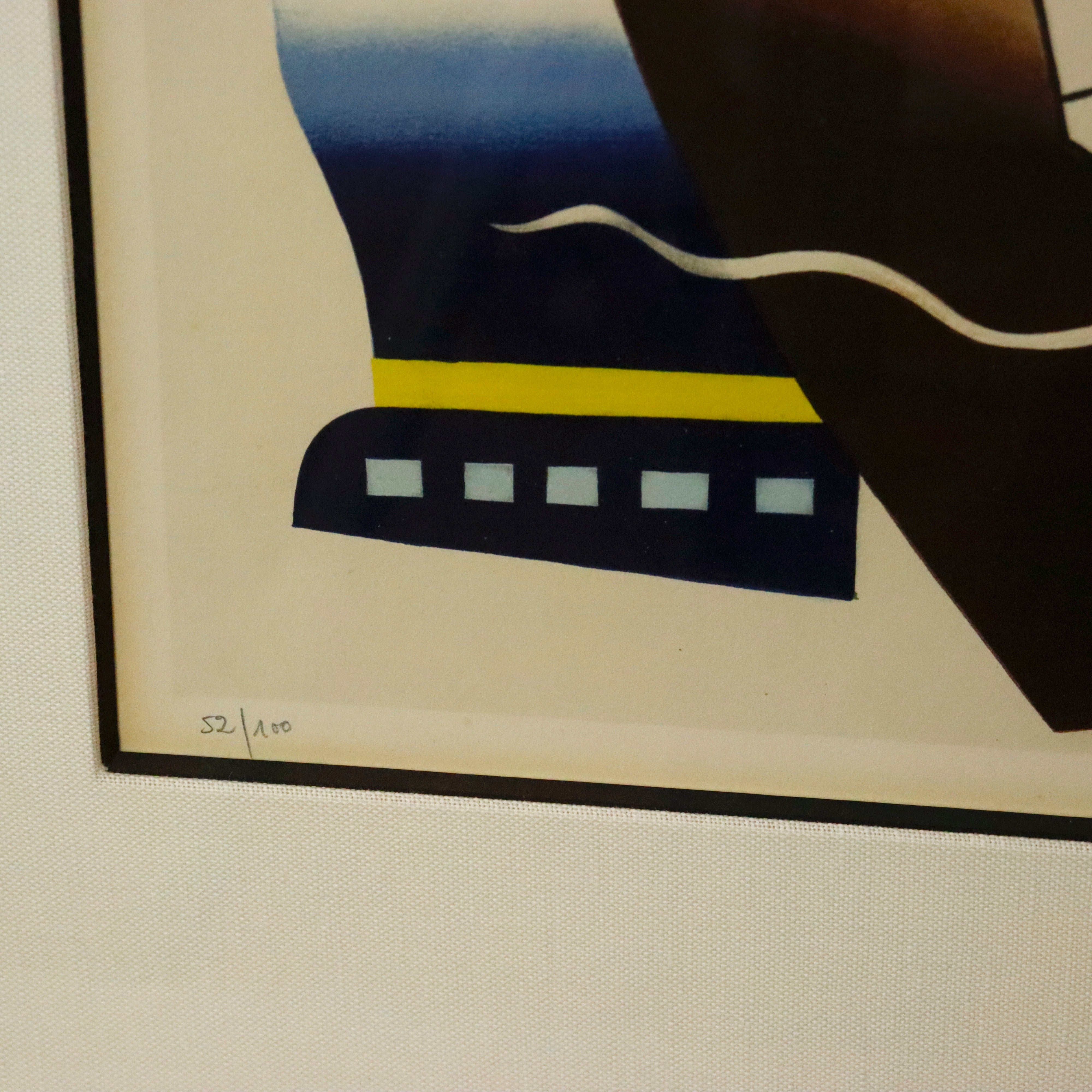 AW8-016: After Fernand Leger Lithograph Figures From Derriere Le Miroir 1930