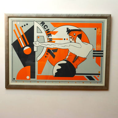 Bruno Bressolin, Olympique Dame Serenira, Serigraph  1986 | Work of Man