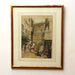 John Cooke Bourne Colored Engraving of Robert Hay's Principal Entrance to the Great Mosque El-Azhar | Work of Man